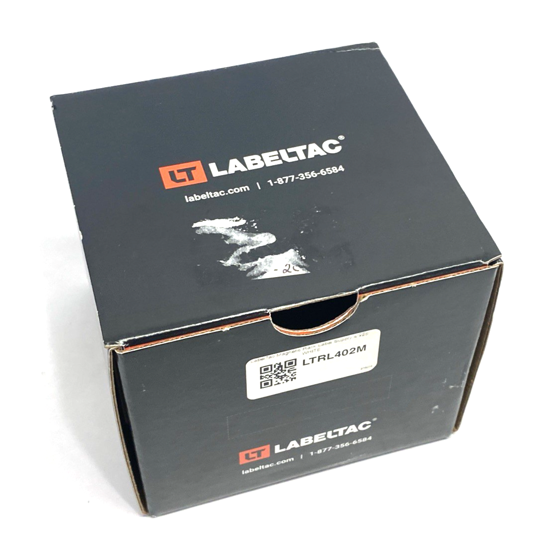 LabelTac LTRL402M Magnetic Rack Label, White 4" x 25'/Roll - Maverick Industrial Sales