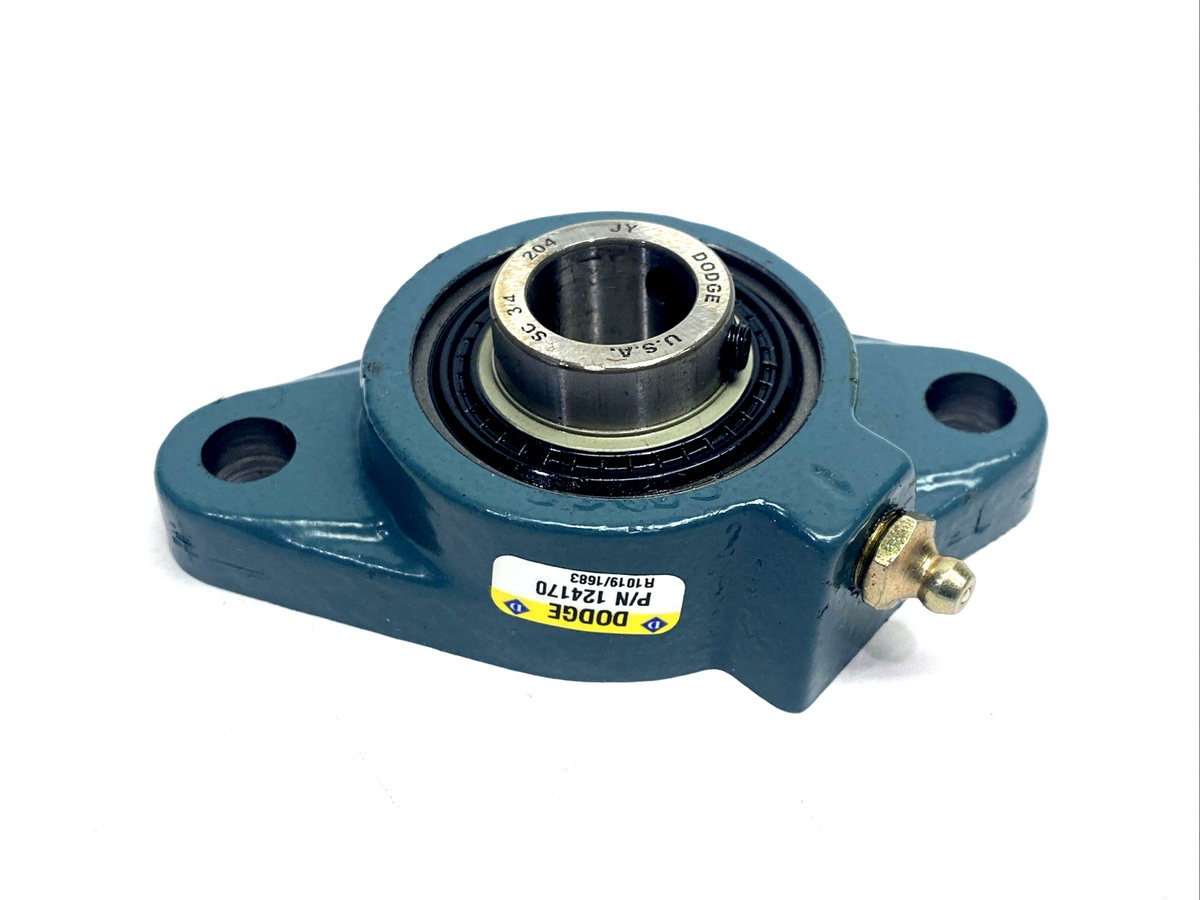 124170 | Dodge Flange Mount Ball Bearing Unit 3/4" Bore 2-Bolt F2B-SC-012 - New – Open box - Maverick Industrial Sales