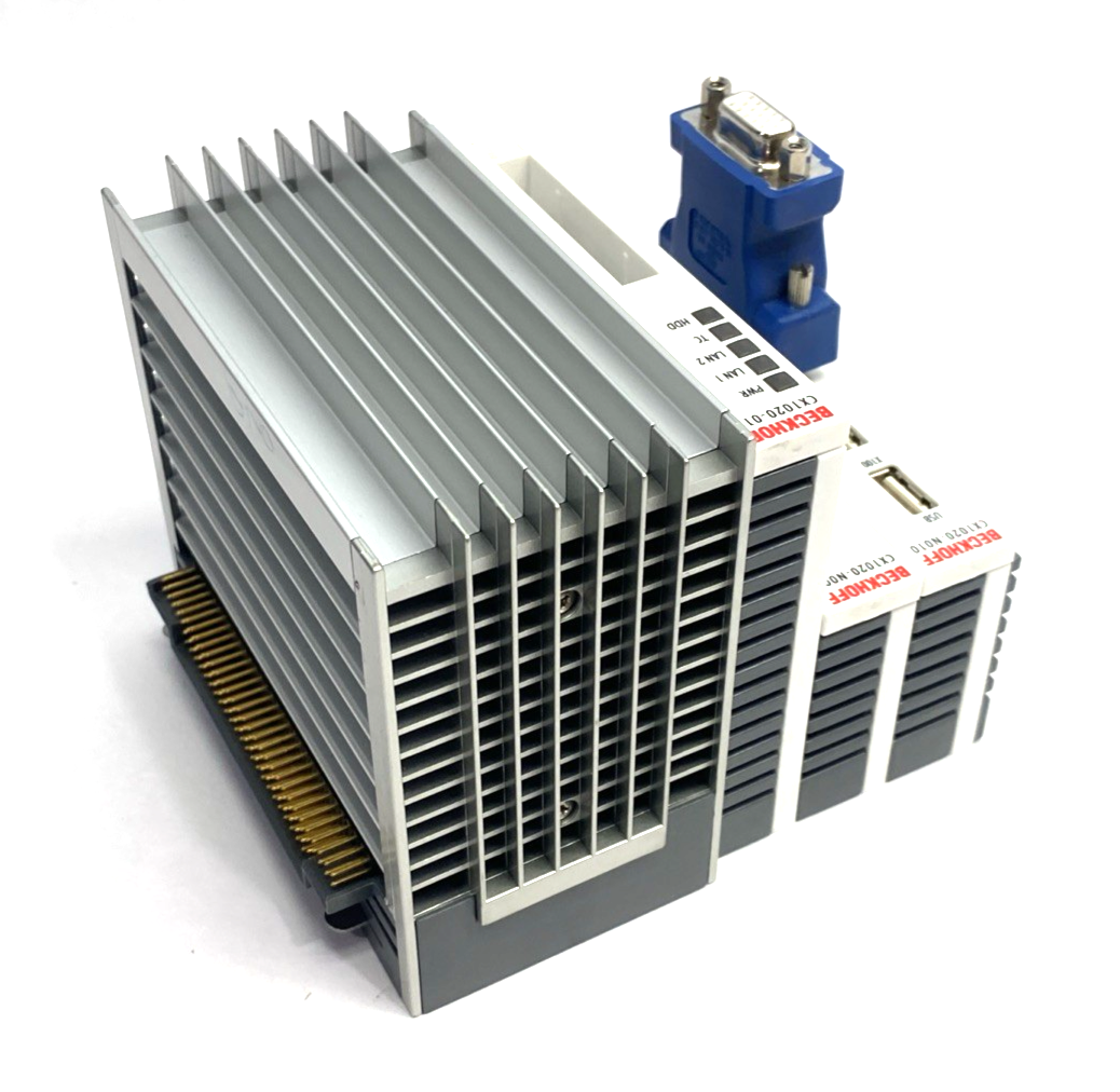 Beckhoff CX1020-0122 Basic CPU Module, Single Core, 1 GHz Intel® CPU - Maverick Industrial Sales