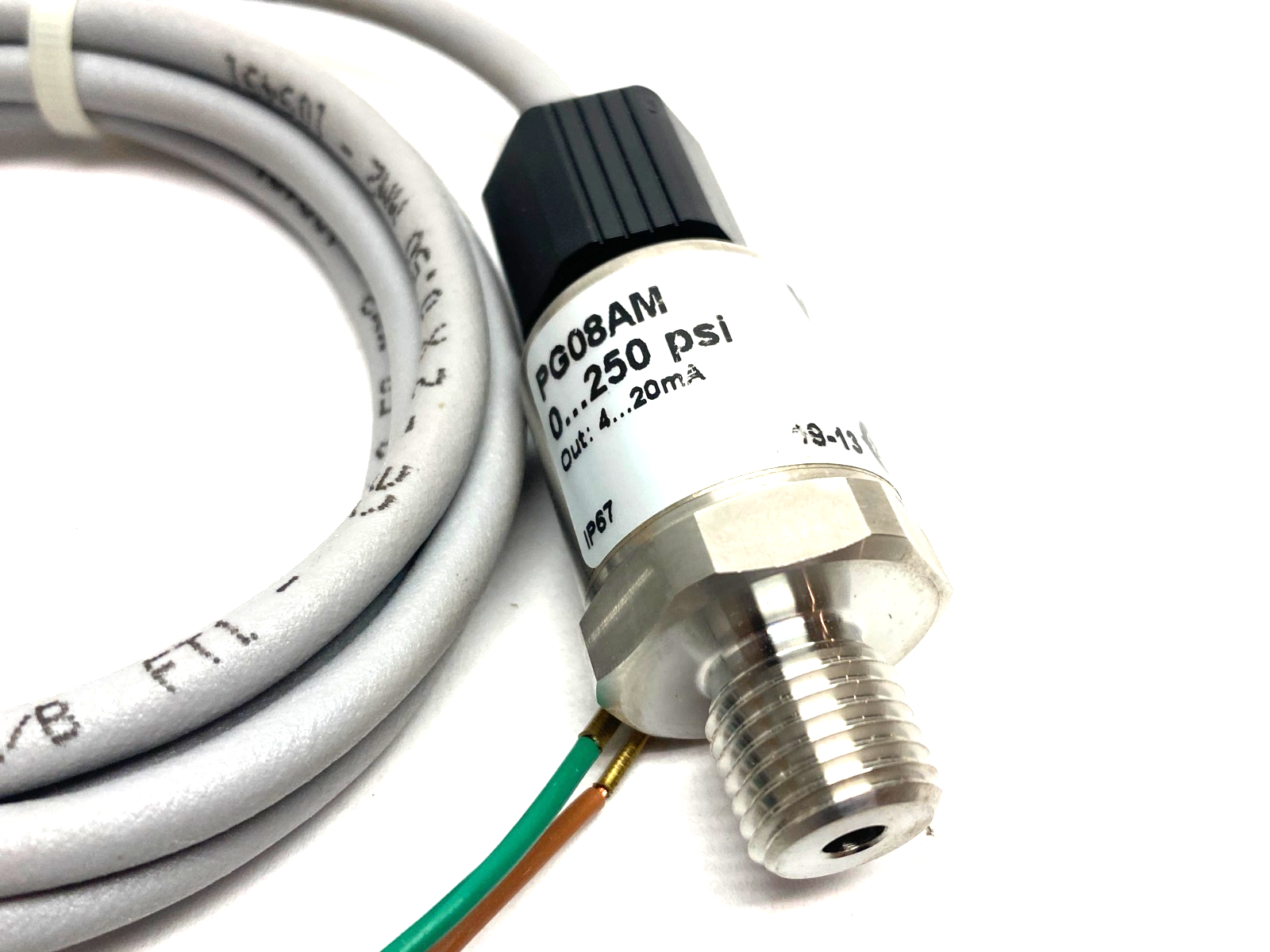 Veris PG08AM Static Pressure Gauge Sensor 0... 250psi - Maverick Industrial Sales