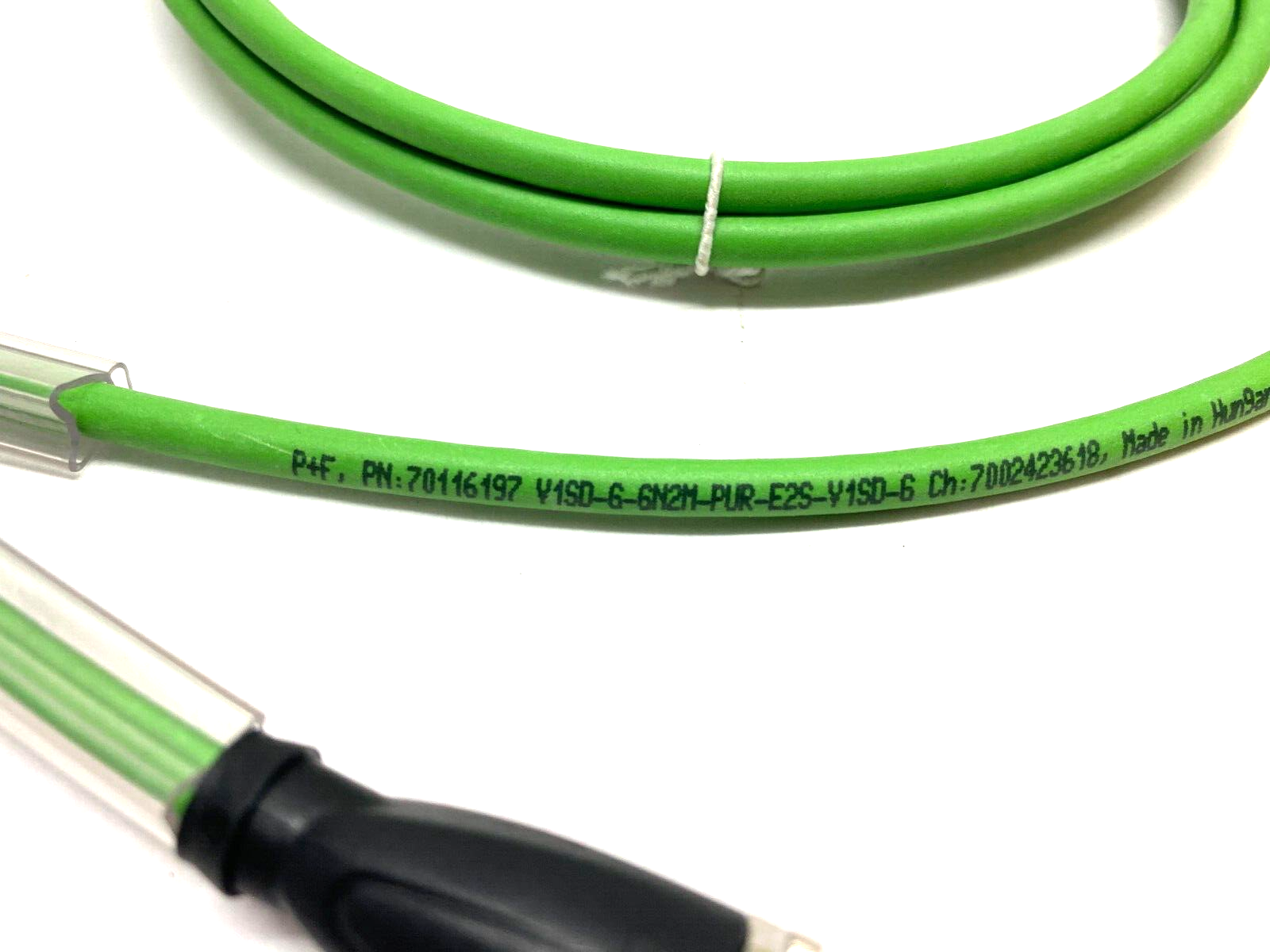 Pepperl+Fuchs V1SD-G-GN2M-PUR-E2S-V1SD-G Ethernet Connection Cable 70116197 - Maverick Industrial Sales