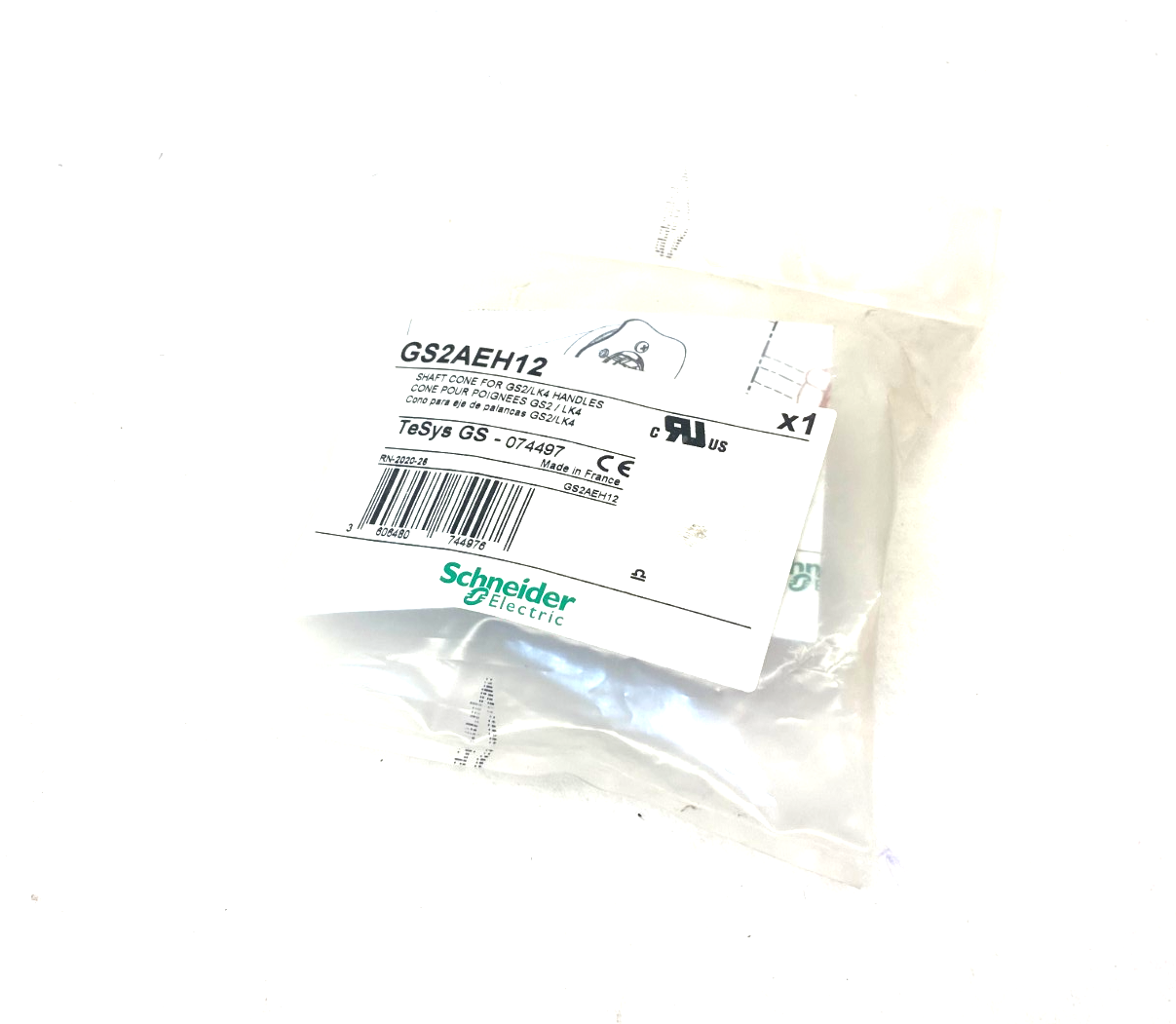 Schneider Electric GS2AEH12 Shaft Guide Cone TeSys GS 074497 - Maverick Industrial Sales
