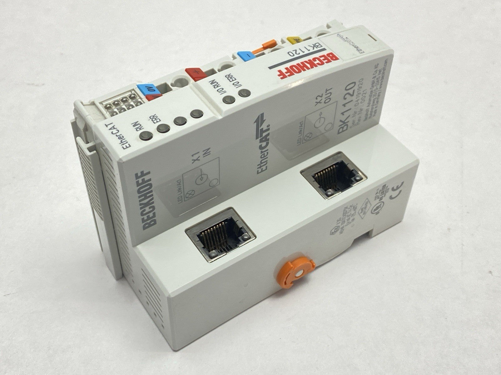 BK1120 | Beckhoff EtherCAT Bus Coupler For Standard Bus Terminals - Used - Maverick Industrial Sales