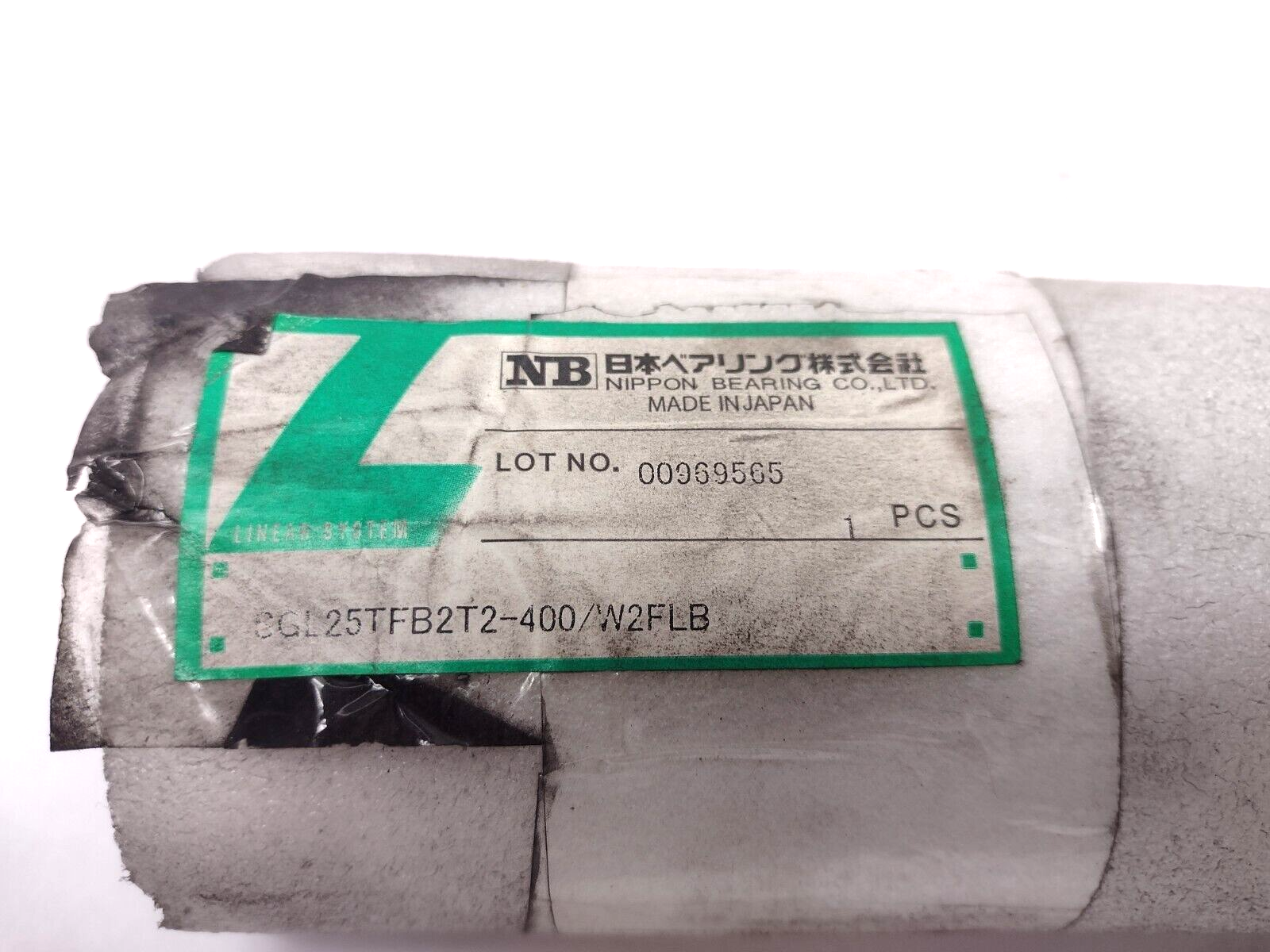 SGL25TFBT2T2-400/W2F | Nippon Bearing Slide Guide - New – Open box - Maverick Industrial Sales