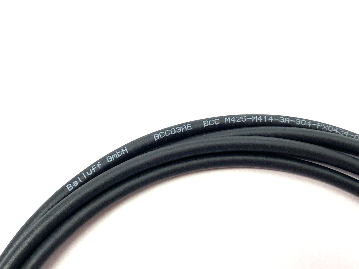 Balluff BCC03AE Unshi. Connection Cable A-Coded BCC M425-M414-3A-304-PX0434-020 - Maverick Industrial Sales