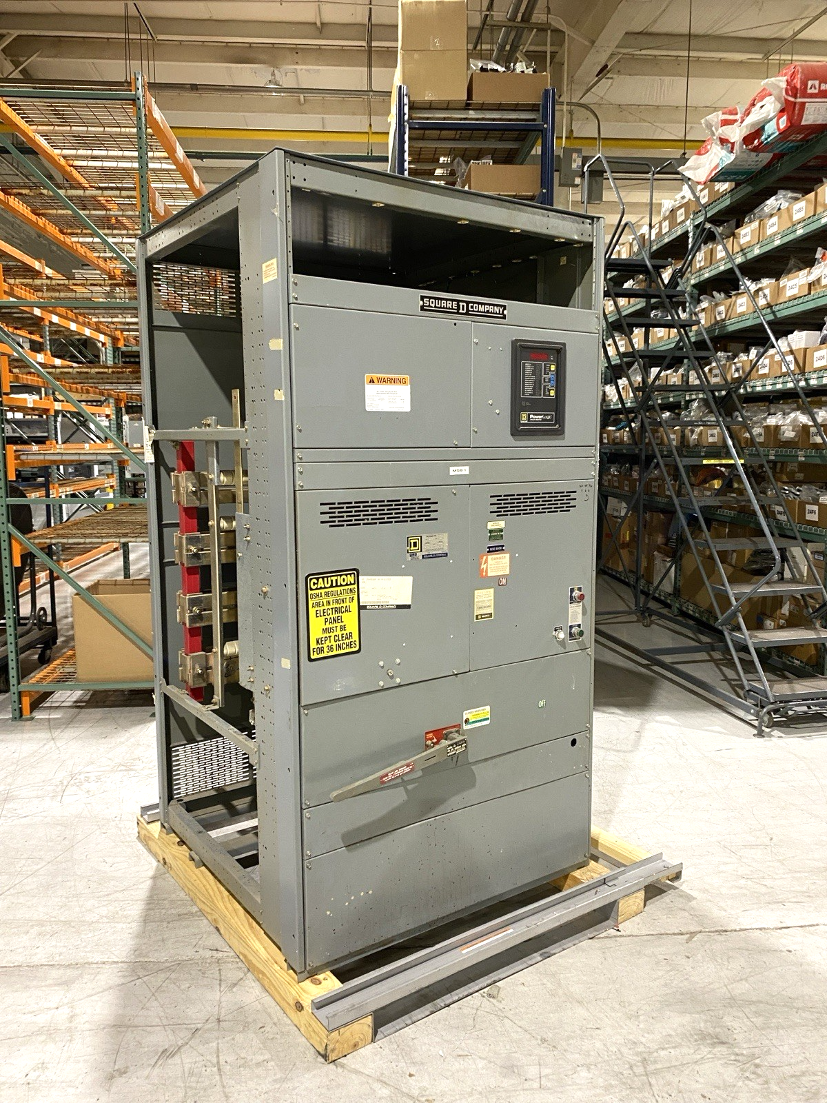 Square D QED 2 4000A Power Deadfront Switchboard SLB 3413-ST -See Description - Maverick Industrial Sales