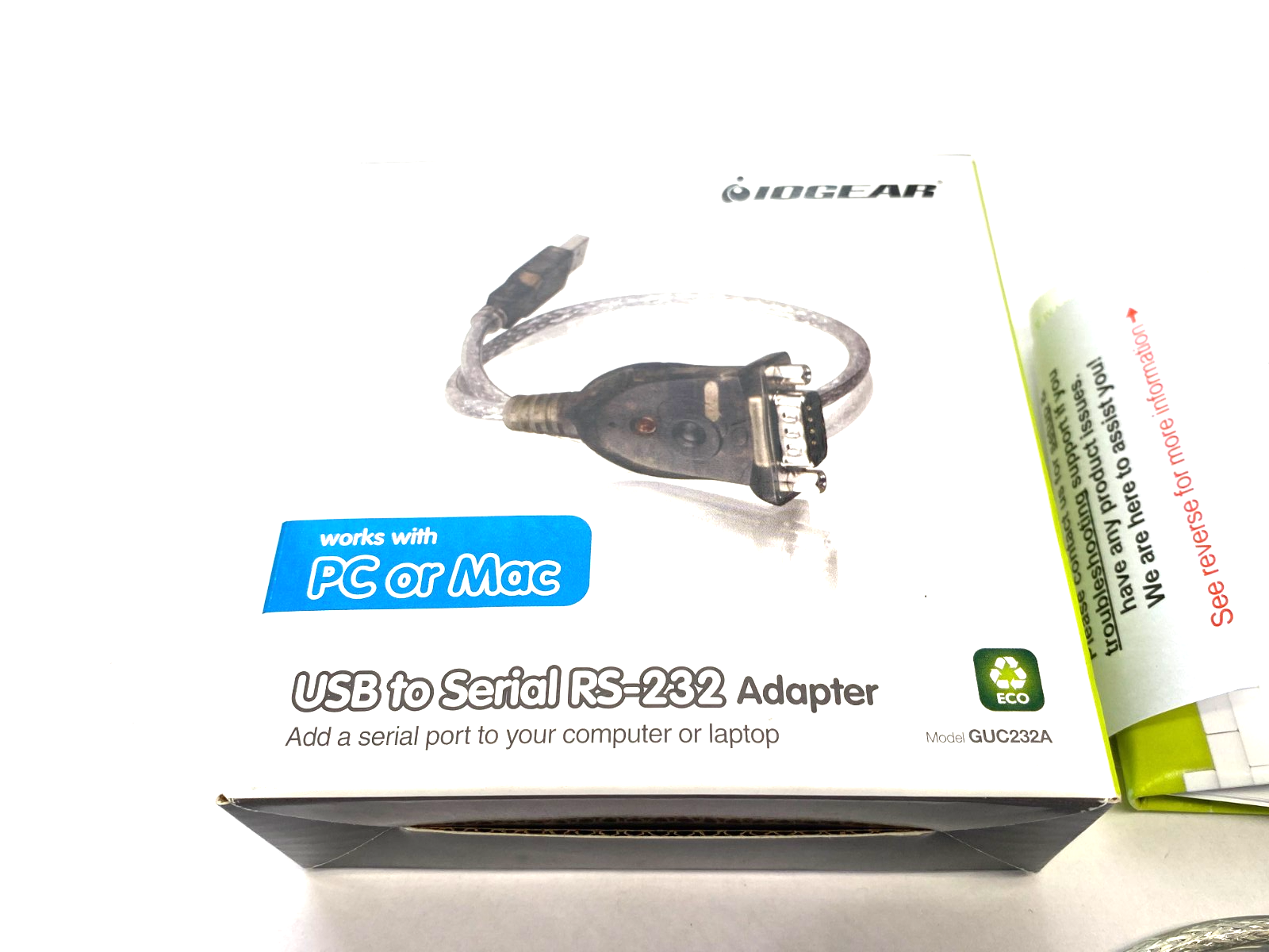 IOGear GUC232A Adapter USB to Serial RS-232 - Maverick Industrial Sales