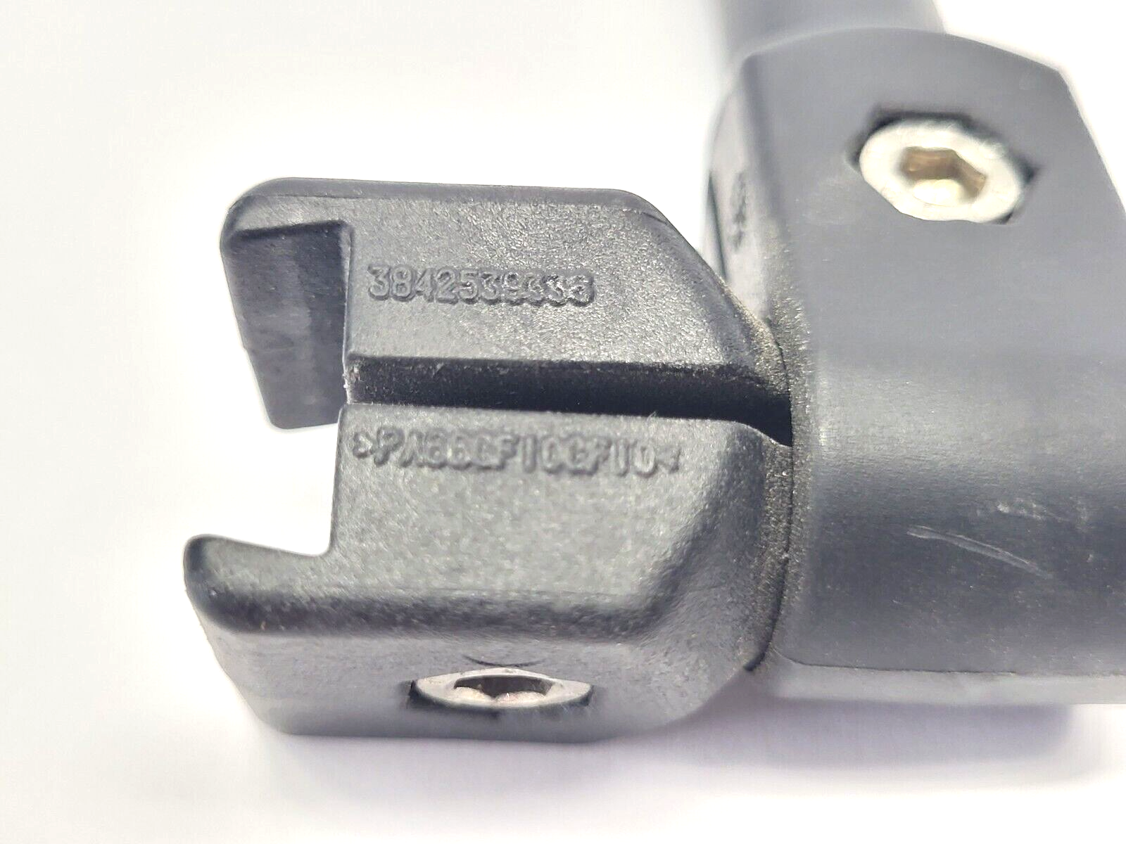 Bosch Rexroth 3842539337 PA66GF1010CF10 Guide Rail Clamping Piece DAMAGED BOTTOM - Maverick Industrial Sales
