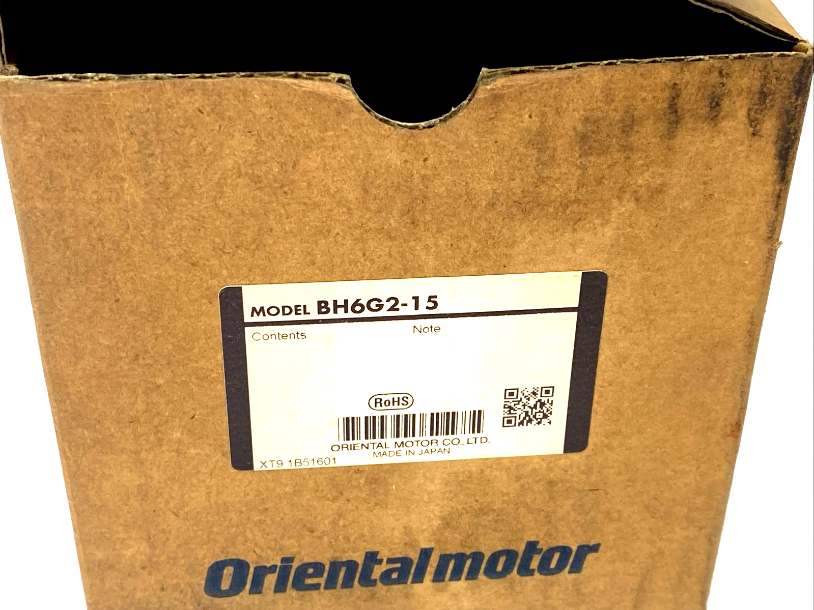 Oriental Motor BH6G2-15 Parallel Shaft Gearhead 15:1, 18mm Shaft, 4.09" Frame - Maverick Industrial Sales