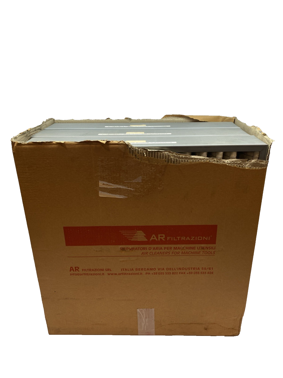 AR Filtrazioni AR01356 Mist Collector Filter, Fiber Glass PKG OF 3 - Maverick Industrial Sales