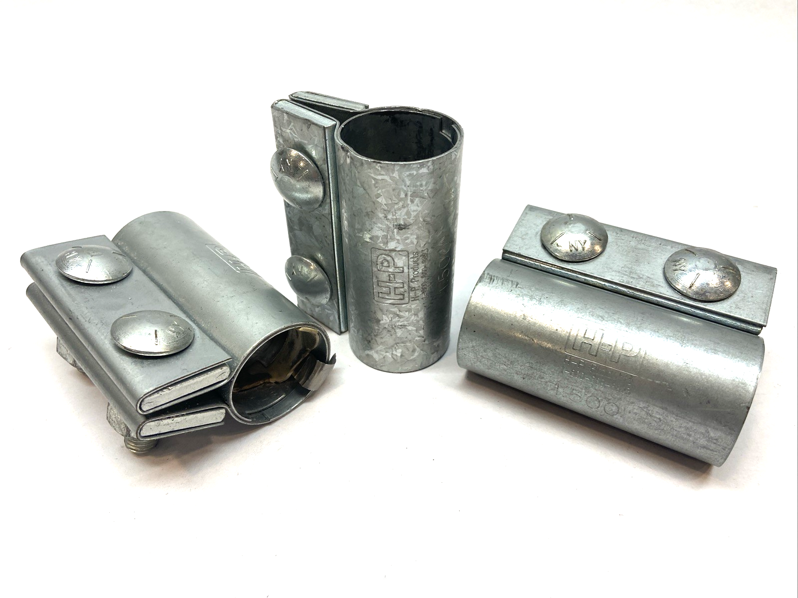 1.500" | HP 2 Bolt Compression Coupling 1.5" OD 4" Length LOT OF 3 - Used - Maverick Industrial Sales