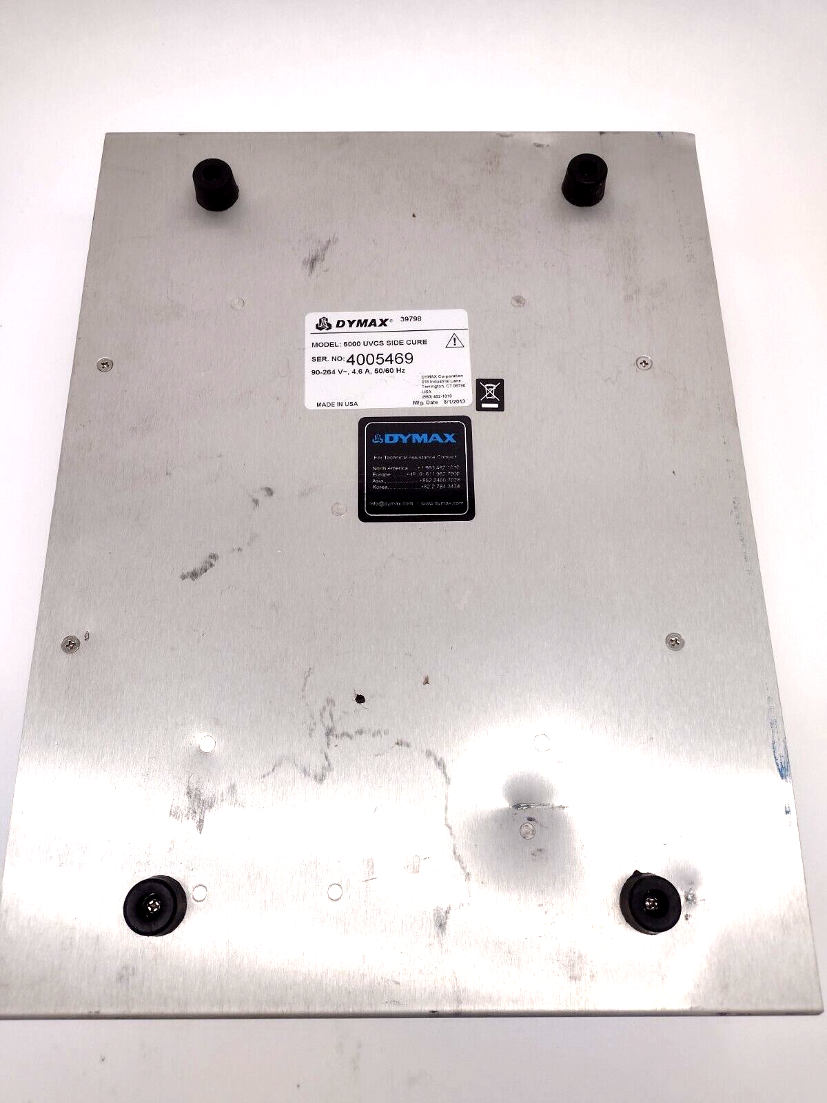 Dymax Light Curing Systems 5000 UVSC Side Cure 400W Power Supply - For parts or not working - Maverick Industrial Sales