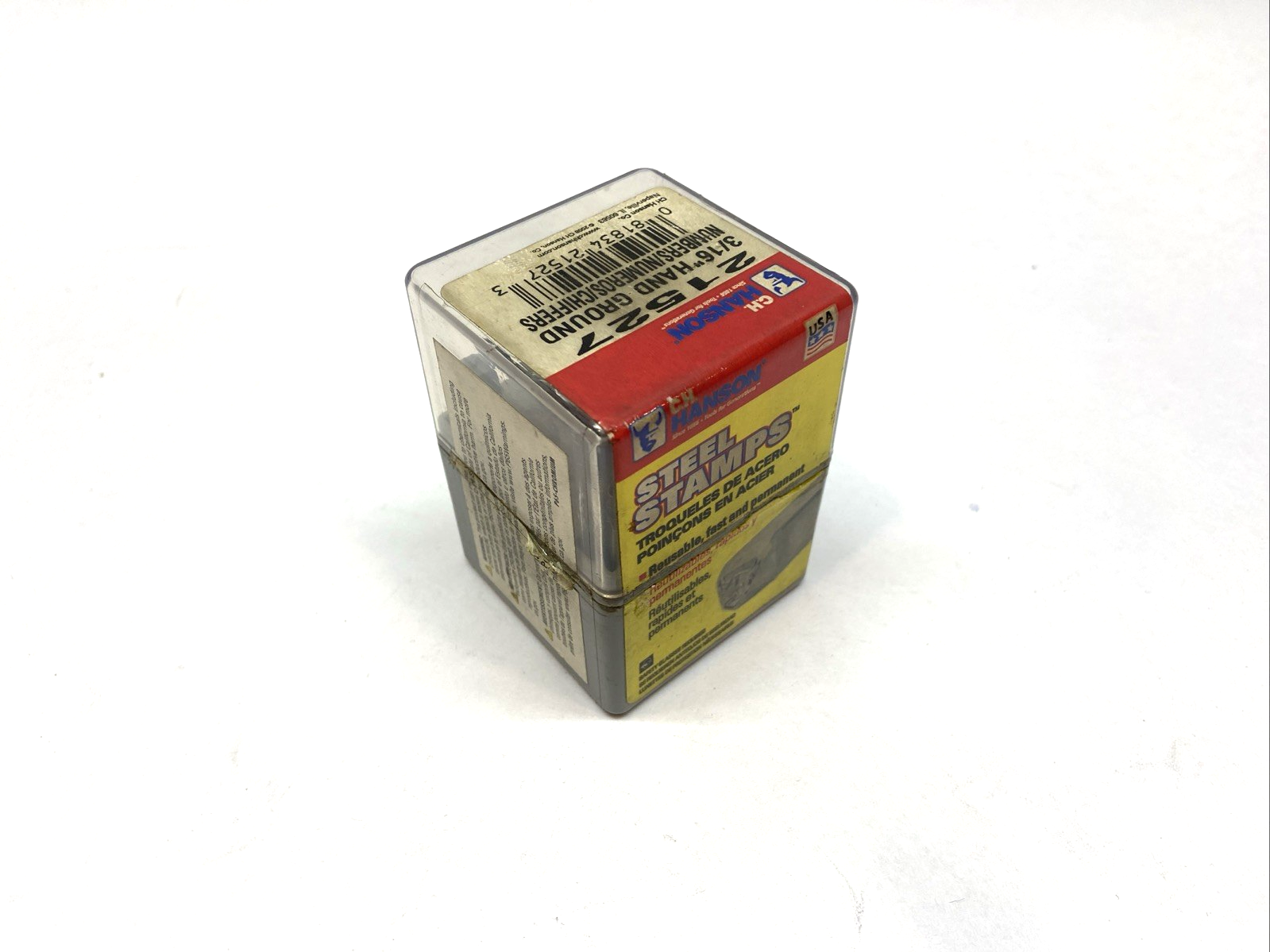 CH Hanson 21527 Number Steel Stamp Set 3/16" Hand Ground Numbers SET OF 9 - Maverick Industrial Sales