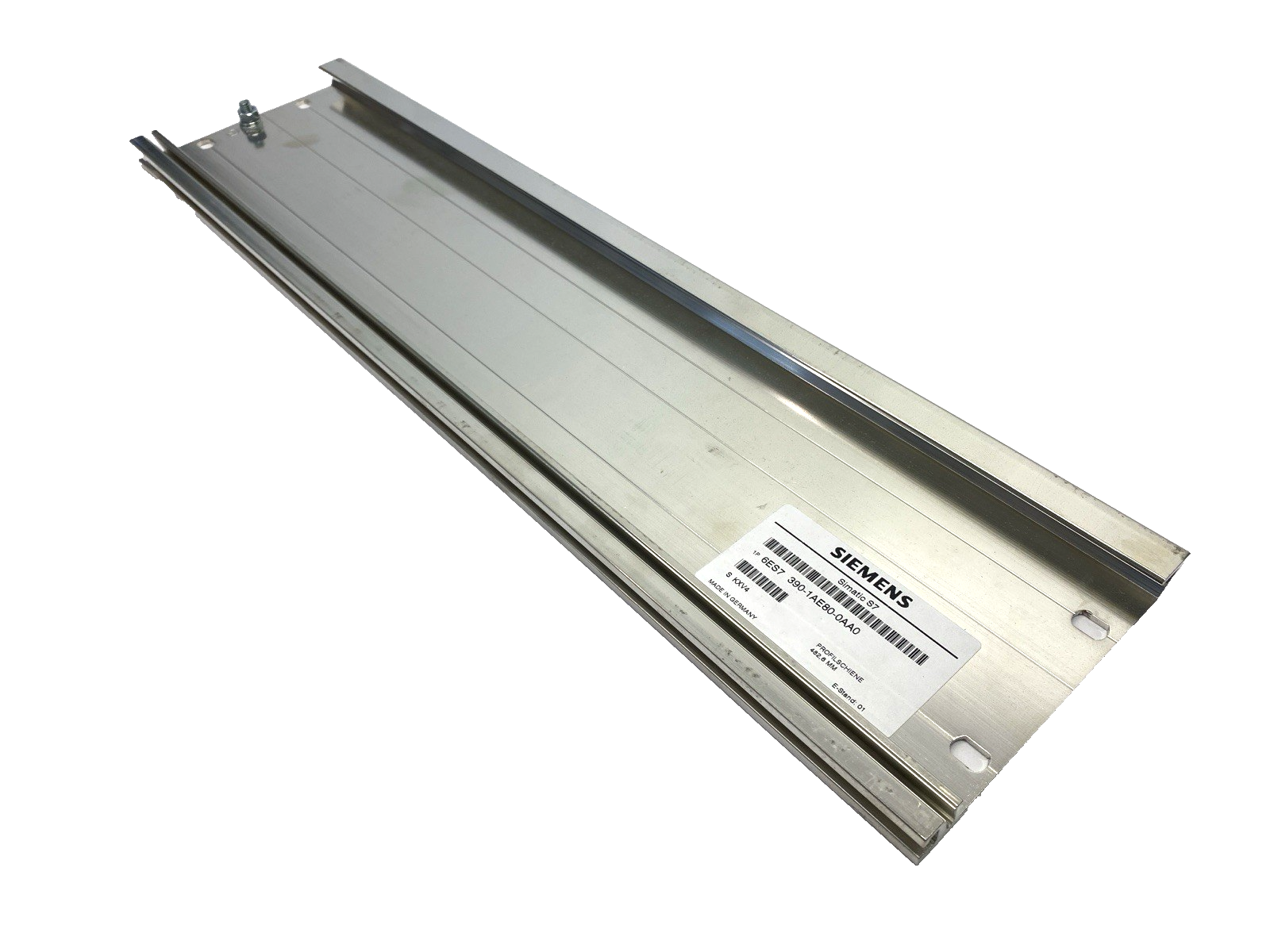 Siemens 6ES7390-1AE80-0AA0 SIMATIC Sectional Mounting Rail 482.6mm - Maverick Industrial Sales