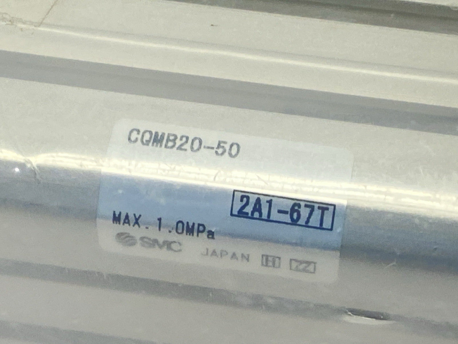 SMC CQMB20-50 Pneumatic Compact Guide Rod Cylinder 20mm Bore 50mm Stroke - Maverick Industrial Sales