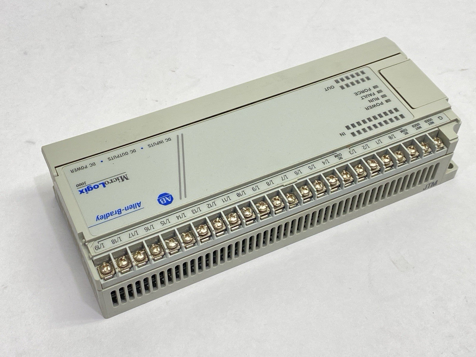 1761-L32BBB | Allen Bradley Ser E MicroLogix 1000 32 Point Controller BROKEN COVER - Used - Maverick Industrial Sales