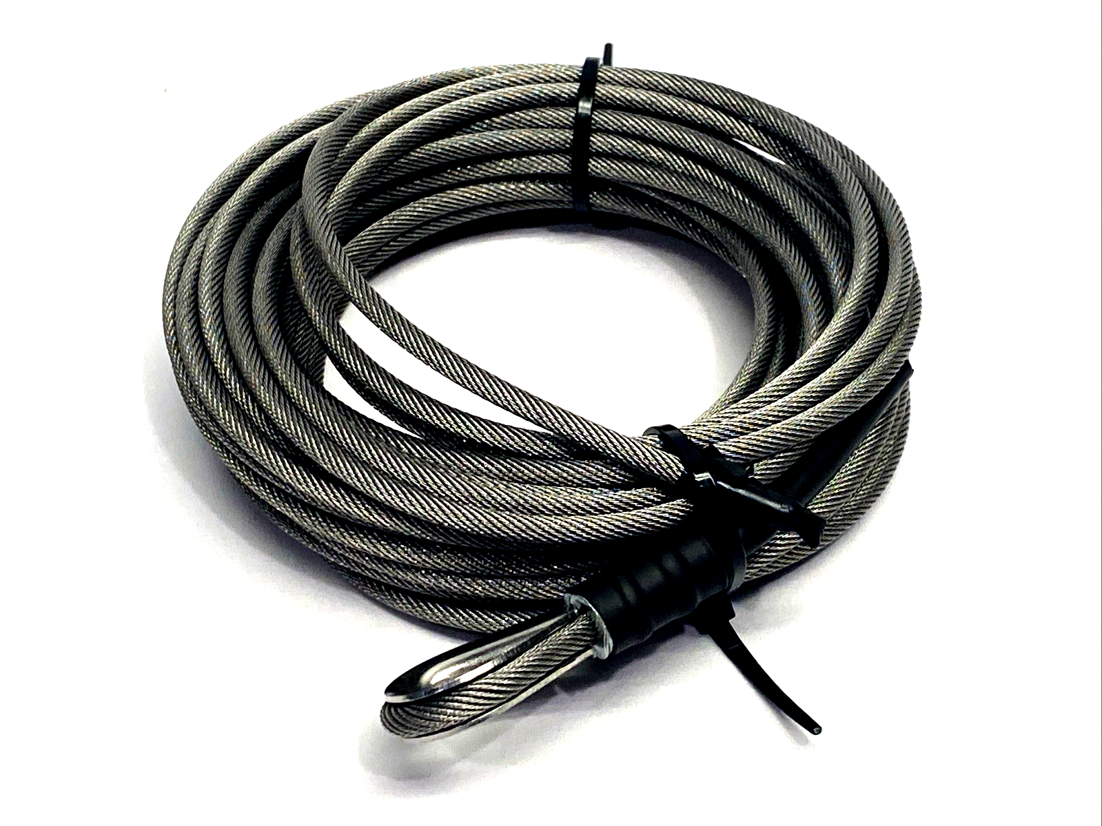 Indeva D213516685 Liftronic Hoist Rope Steel Cable 3.2mm Dia. 7m/23FT Length - Maverick Industrial Sales