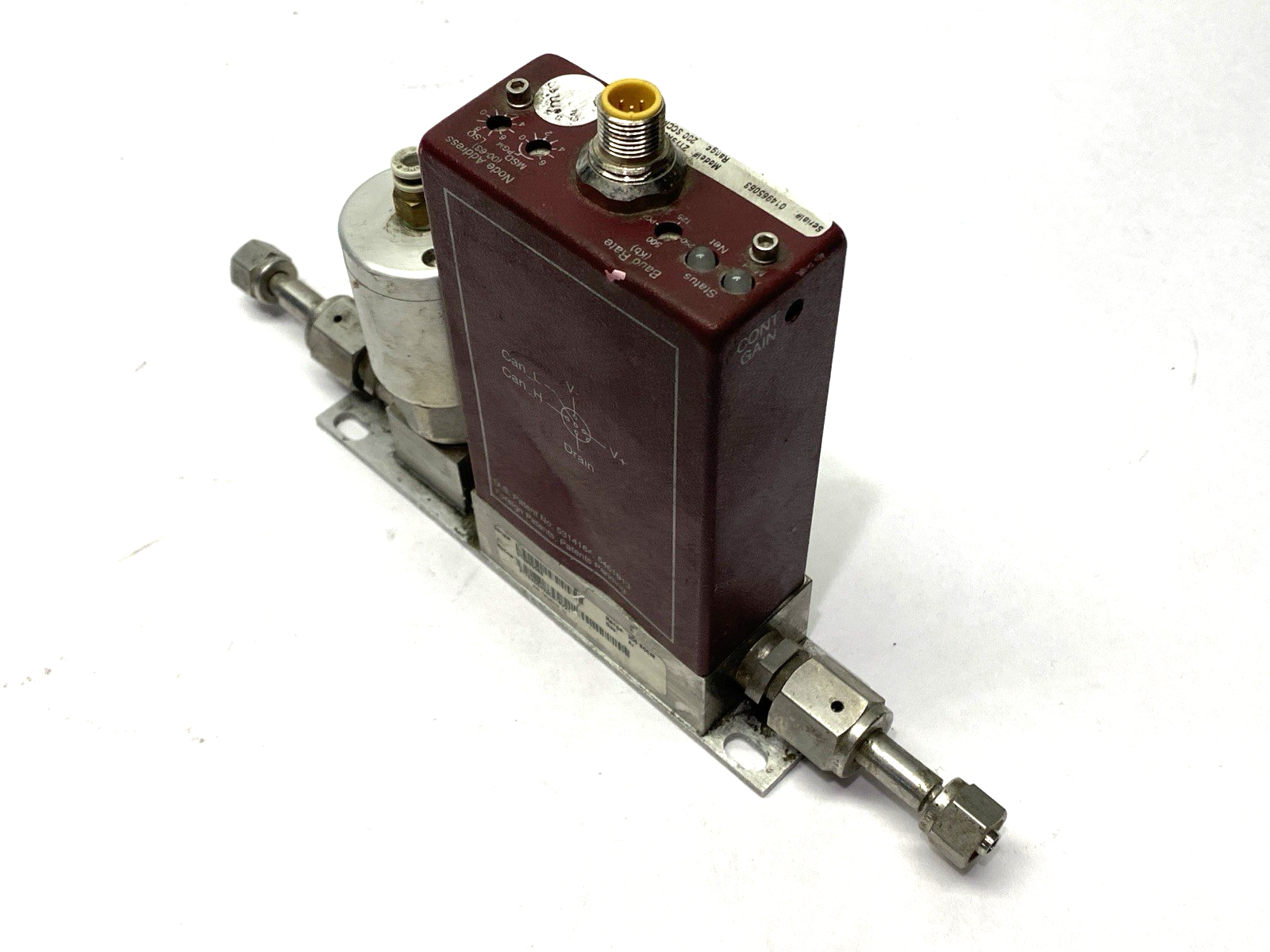 2179A00422CR16V21 | MKS Instruments Mass Flo Flow Switch Controller 200 SCCM Range - For parts or not working - Maverick Industrial Sales