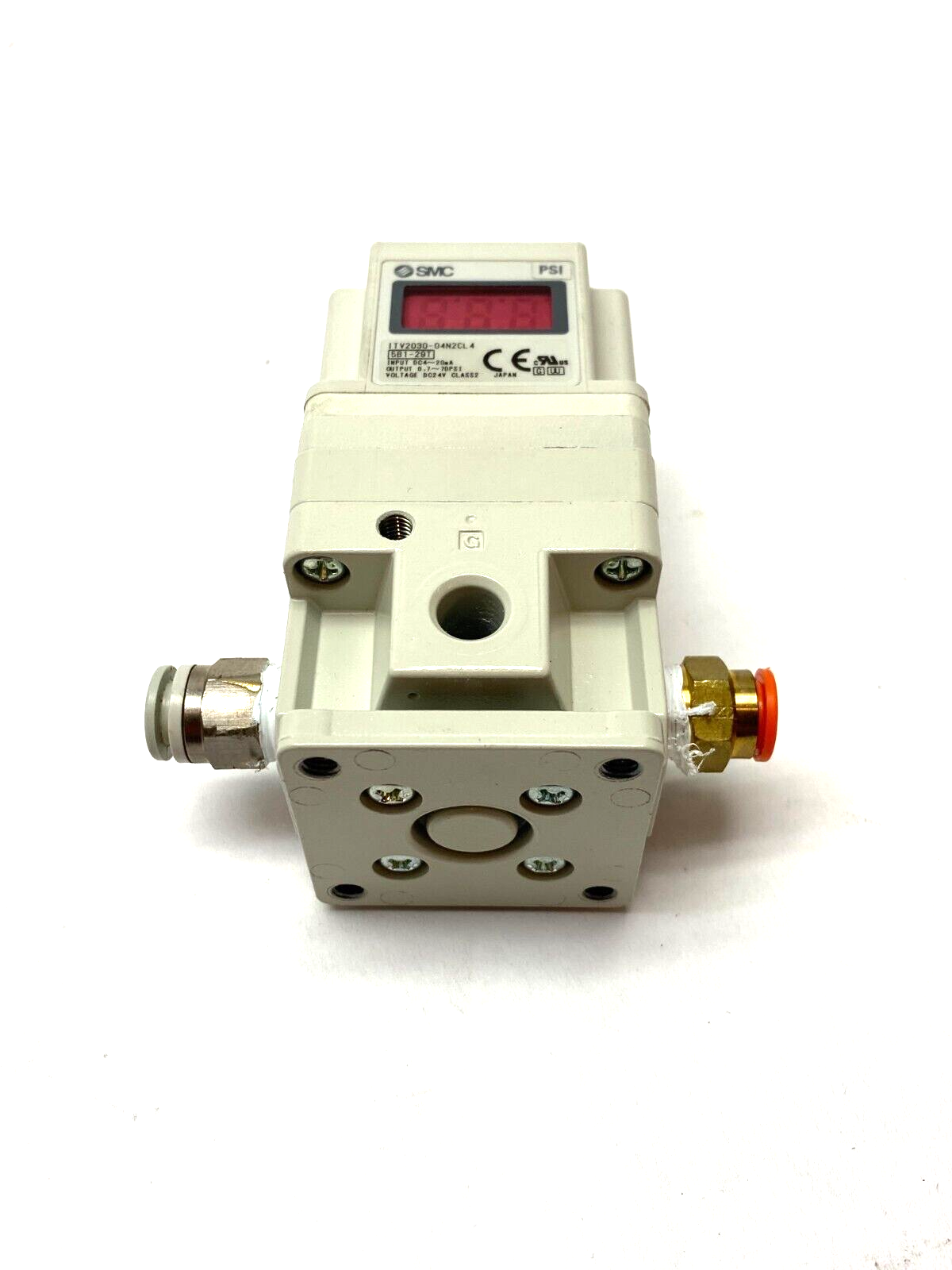SMC ITV2030-04N2CL4 Electro-Pneumatic Regulator 0.7~70psi Output - Maverick Industrial Sales