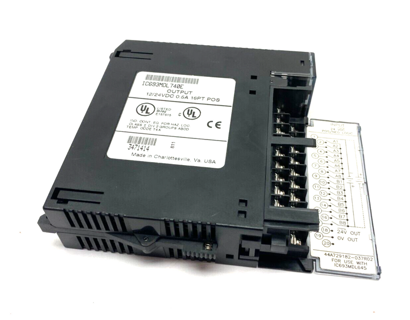 GE Fanuc IC693MDL740E 16-Point Output Module 12/24VDC - Maverick Industrial Sales