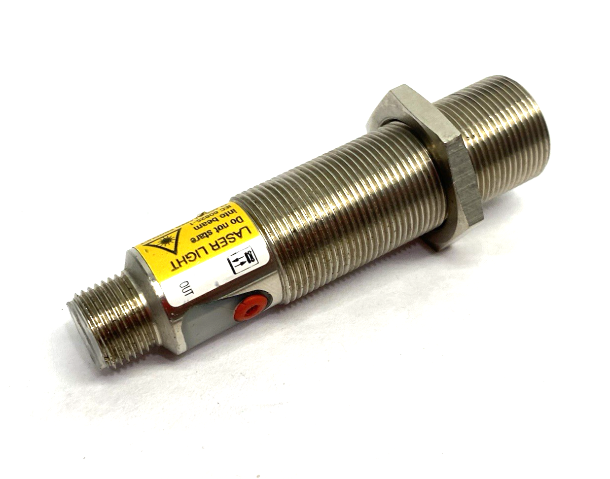 BOS002K | Balluff Cylindrical Diffuse Sensor, M18 Threaded, BOS 18M-PSV-LH22-S4 - Used - Maverick Industrial Sales