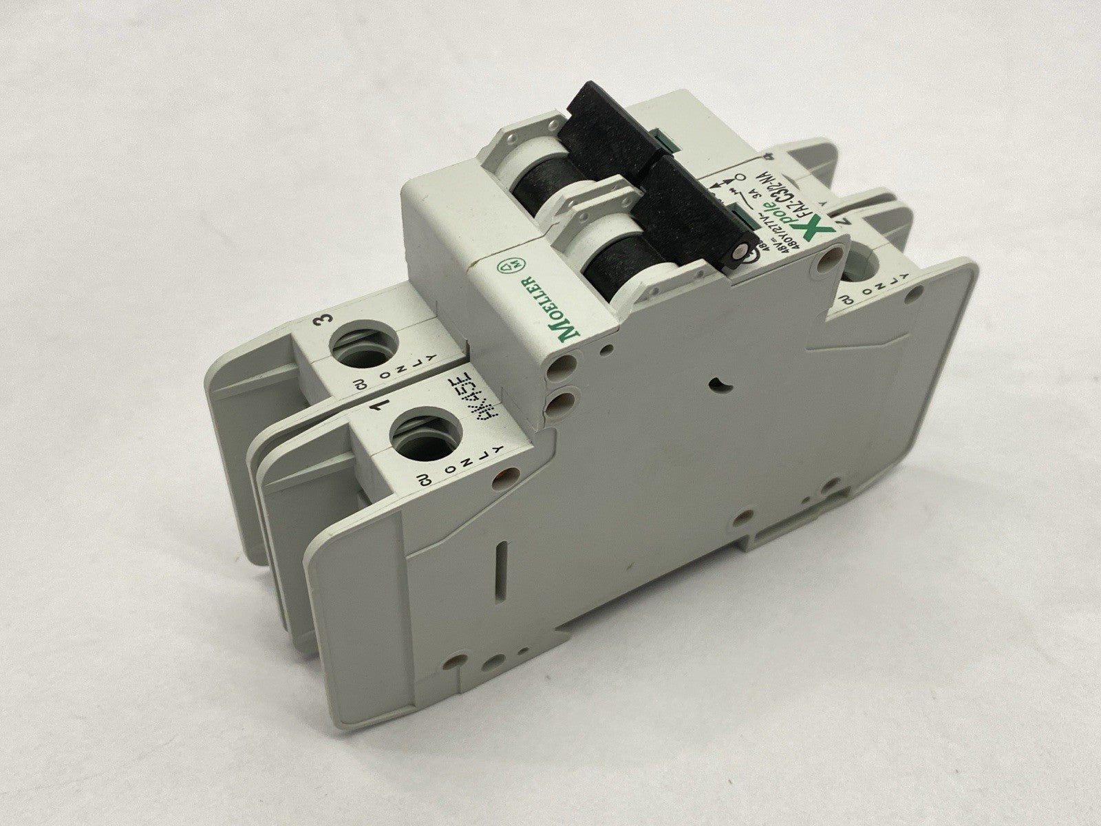 Moeller FAZ-C3/2-NA Circuit Breaker 2-Pole 3A 480Y/277VAC 102161 - Maverick Industrial Sales