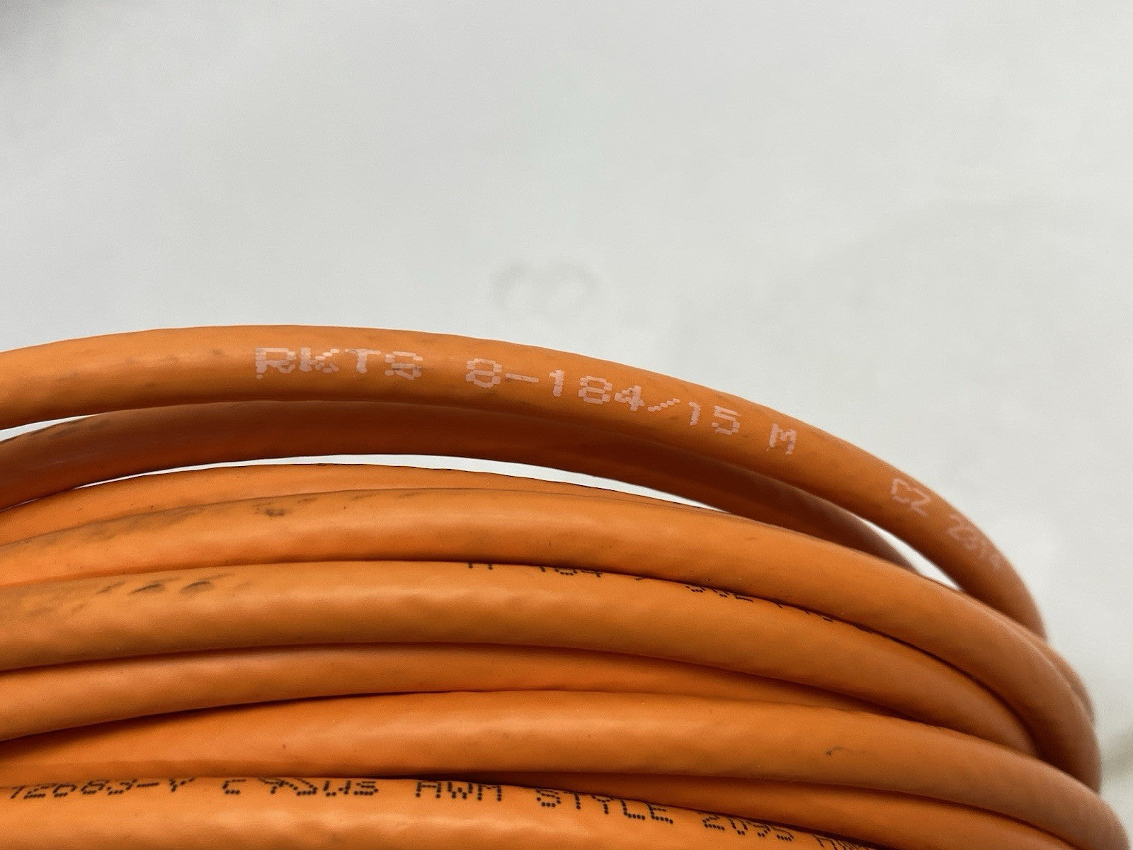 17998 | Lumberg Automation RKTS 8-184/15M Single Ended Cordset, 8-Poles Shielded - New – Open box - Maverick Industrial Sales