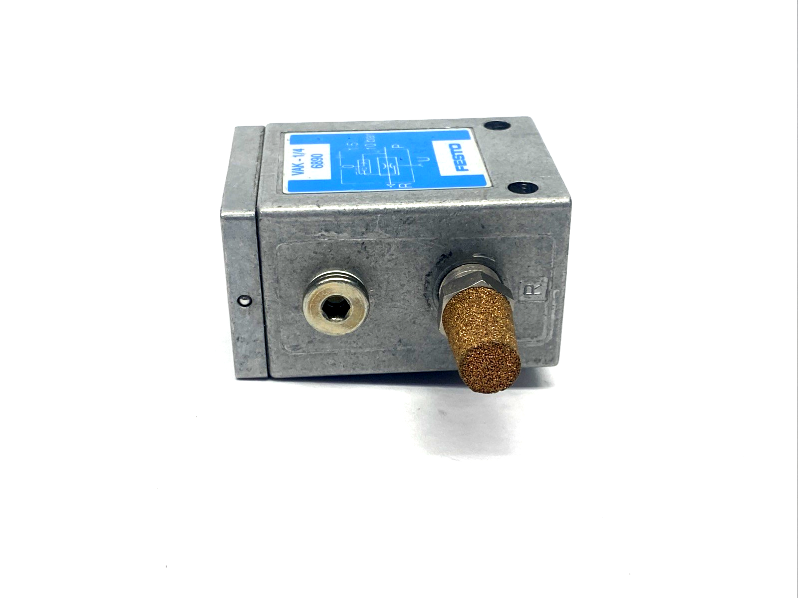 Festo VAK-1/4 Vacuum Generator G 1/4 6890 - Maverick Industrial Sales