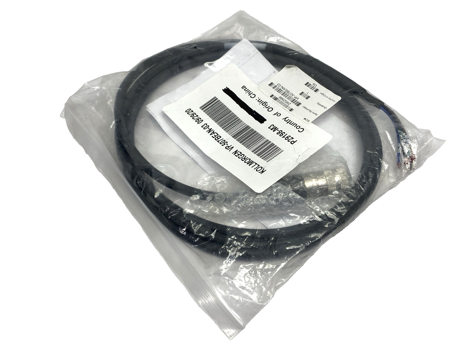 Kollmorgen VP-507BEAN-03 Euro Style Power Cable 6A - Maverick Industrial Sales