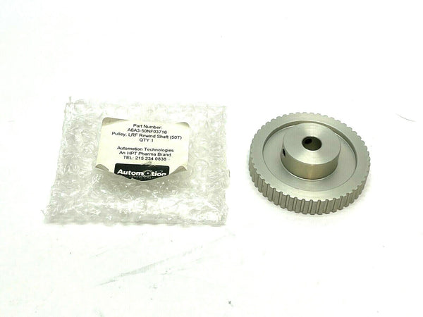 Automotion Technologies A6A3-50NF03716 LRF Rewind Shaft Belt Pulley 50 Tooth