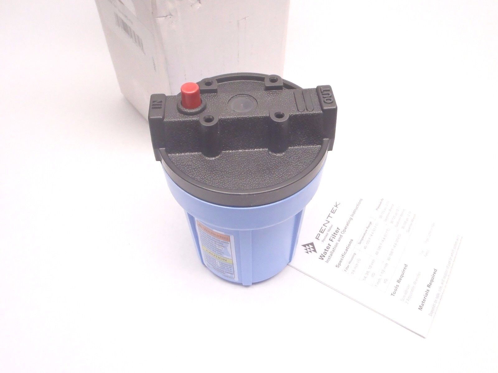 Pentek 158581 Water Filter #5 ST BK/BL 3/8" W/PR P5-478 - Maverick Industrial Sales