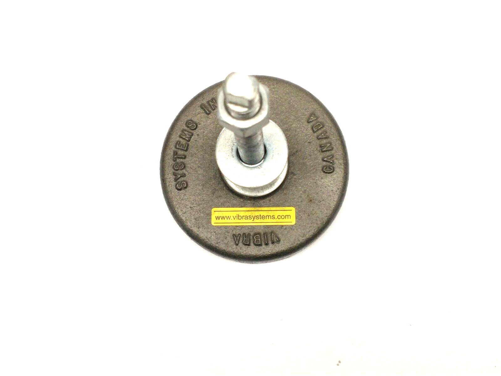 VibraSystems VMT-1000 Antivibration Leveling Mount, 4" Diameter 1/2-13 UNC x 6" - Maverick Industrial Sales