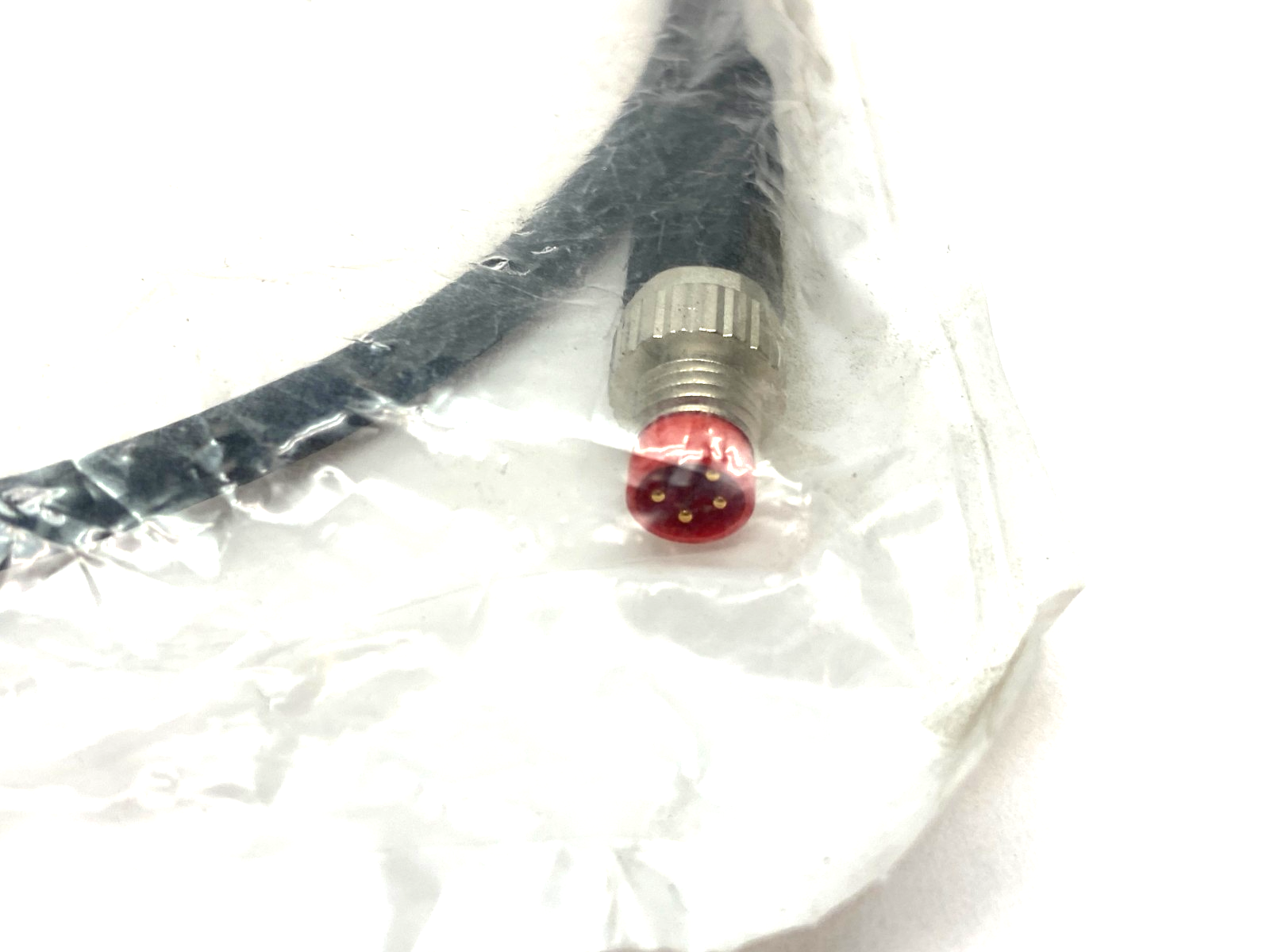 Beckhoff ZK2020-3132-0010 Double Ended Power Cable M8 4-Pin 1m Length 017946 - Maverick Industrial Sales