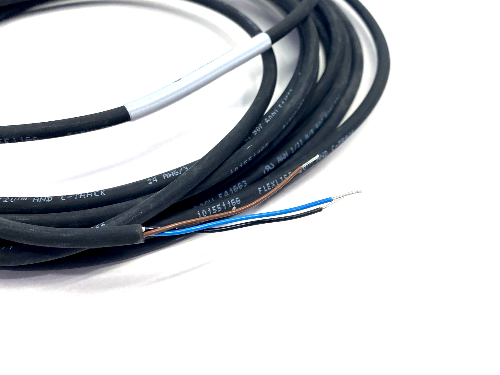 U2516-46 | Turck PKG 3M-5/S90/S101 Cordset M8 Female 3-Pin Straight To Leads 5m - New – Open box - Maverick Industrial Sales