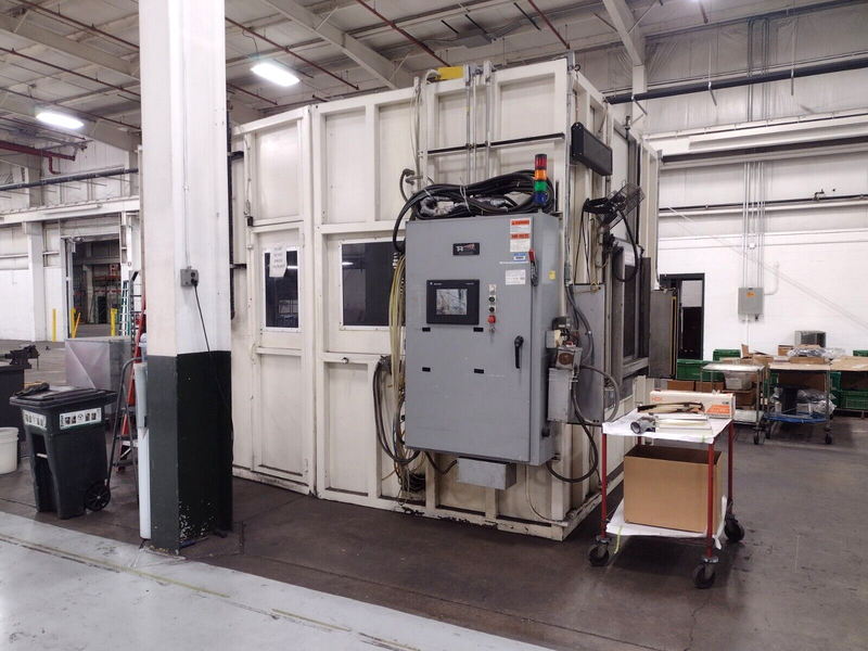 Thierca PB-03 Paint Booth with Fanuc P-50i Paint Robot and Robotic Turntable - Maverick Industrial Sales