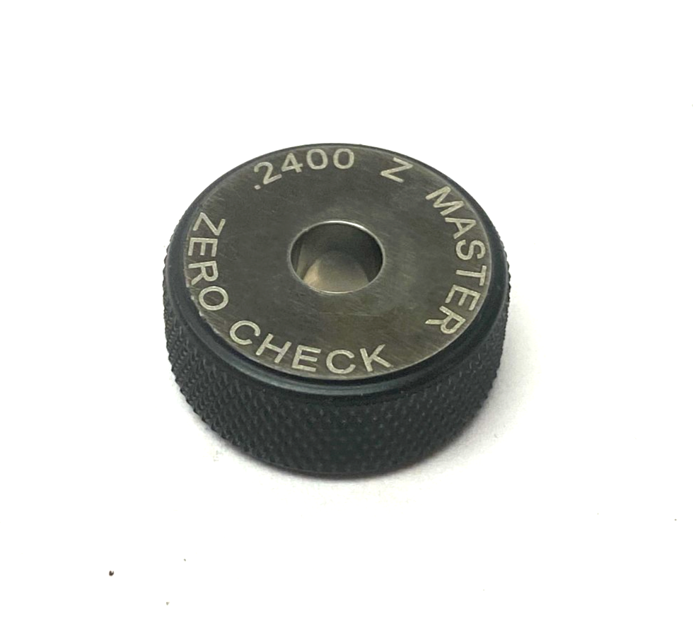 Zero Check 0.2400" Master Class Z Steel Ring Gage 6.096mm - Used - Maverick Industrial Sales