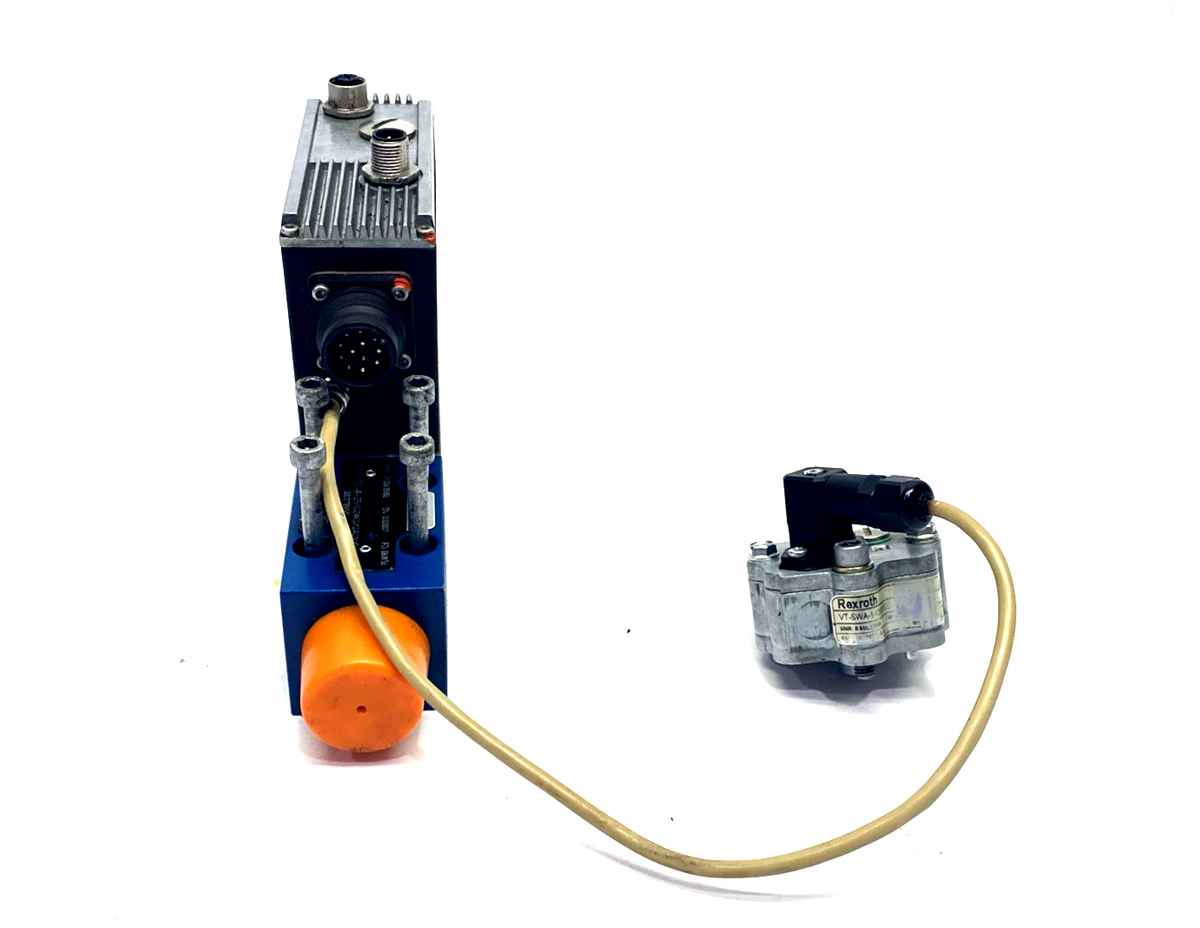 Bosch Rexroth R900618980 Valve VT-DFPC-A-23/G24K0/0A0V/V w/ R900913641 Sensor - Maverick Industrial Sales