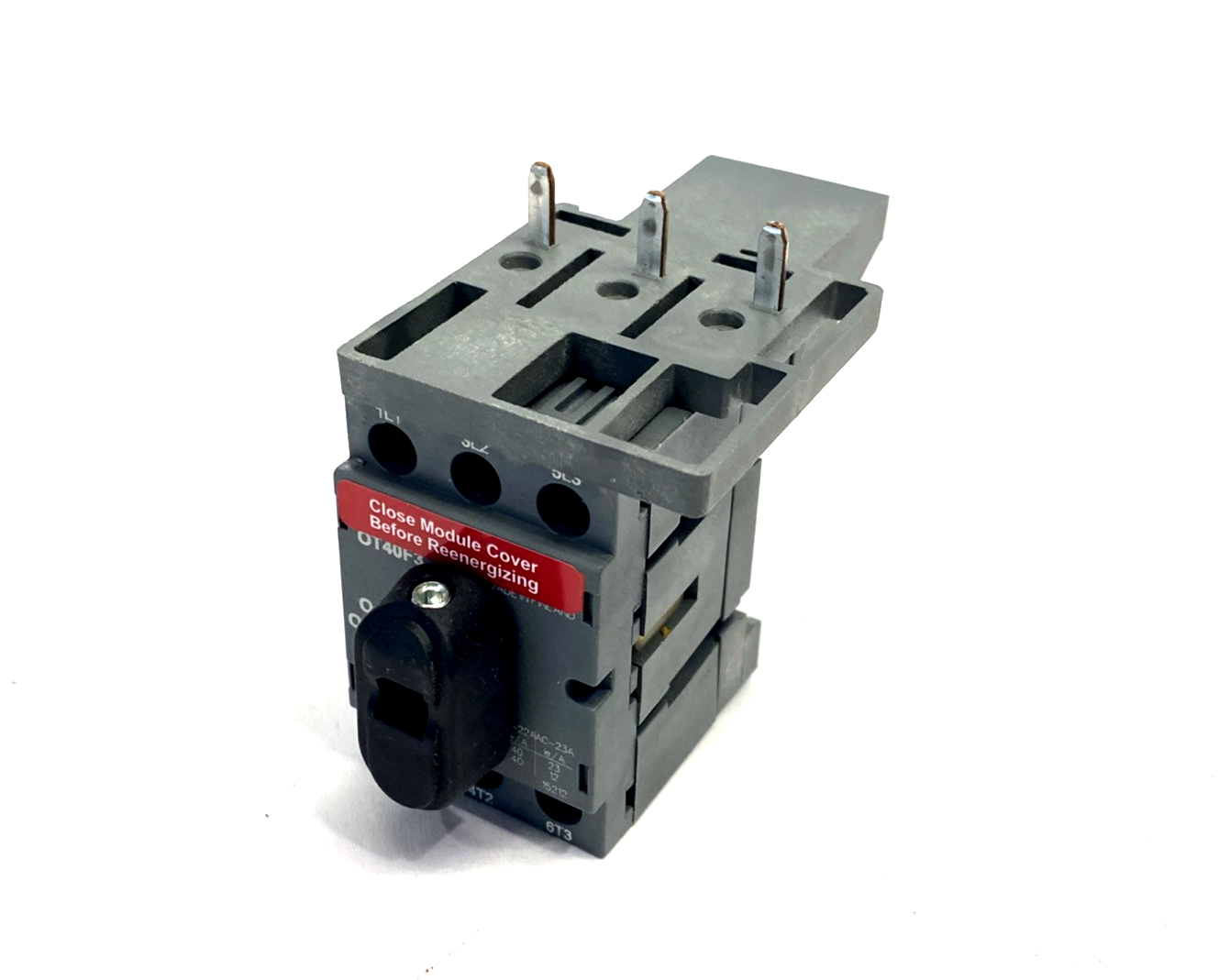 ABB OT40F3 Disconnector Switch 3P 40A 600VAC - Maverick Industrial Sales