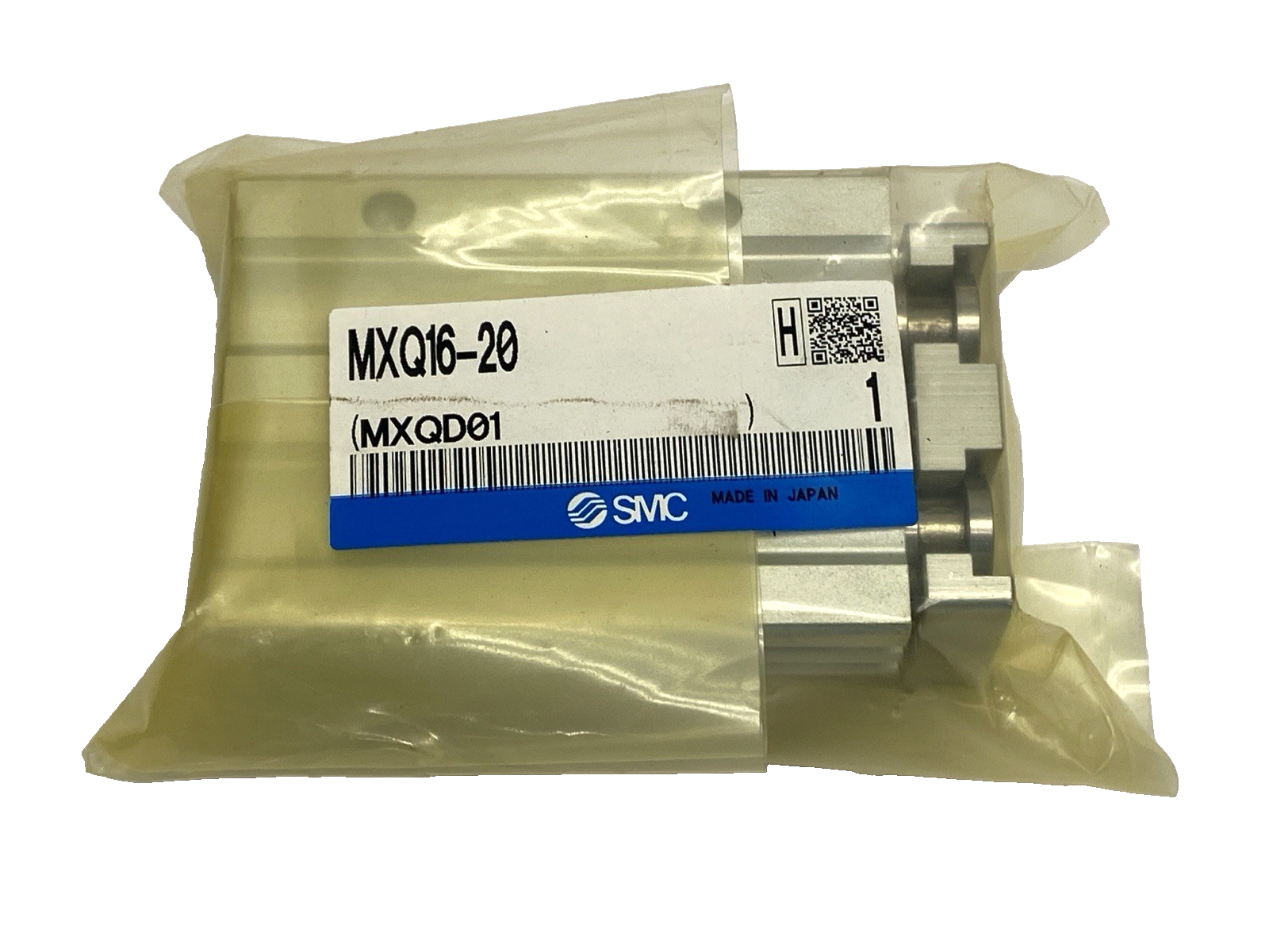 SMC MXQ16-20 Pneumatic Precision Slide Table Actuator Guided Cylinder - Maverick Industrial Sales