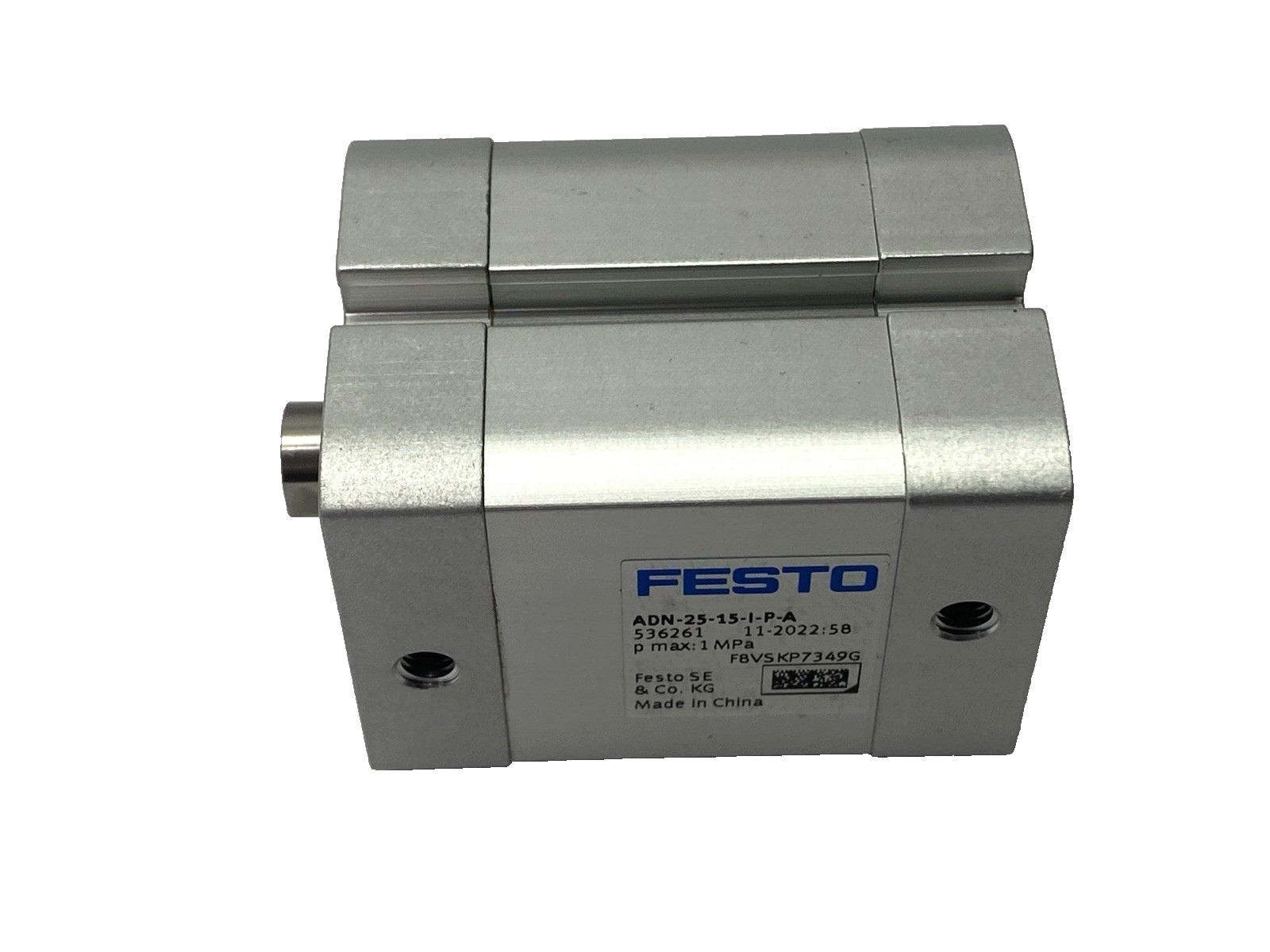 Festo ADN-25-15-I-P-A Compact Cylinder 25mm Bore 15mm Stroke 536261 - Maverick Industrial Sales