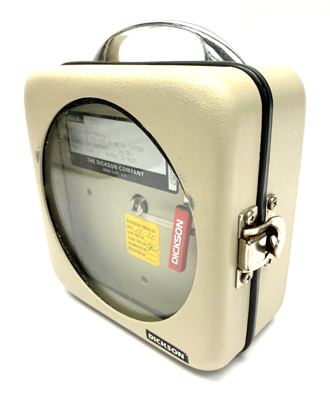 Dickson SC4-350C-B-7 Temperature Recorder 4" Chart 30/50C 7D #181 w/ Pen - Maverick Industrial Sales