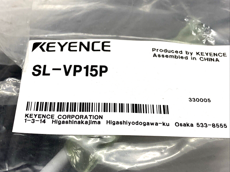 Keyence SL-VP15P Light Curtain Connection Cable Set 15m Length - Maverick Industrial Sales