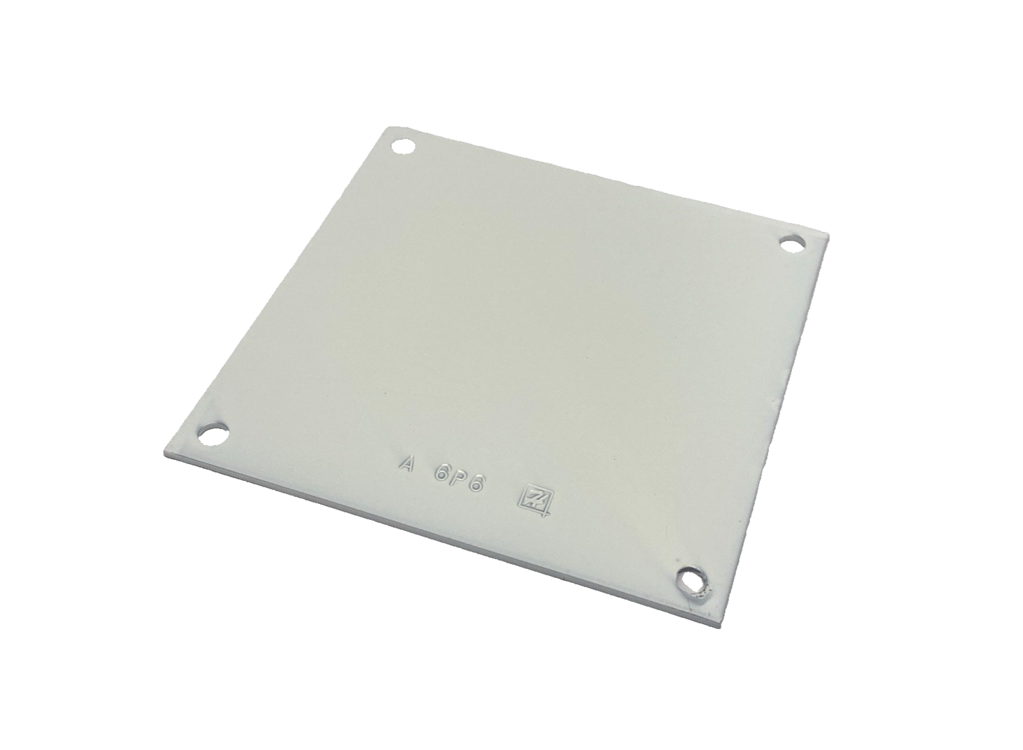 Hoffman A6P6 Interior Enclosure Panel, Fits 6"x6" Junction Box, White, LOT OF 4 - Maverick Industrial Sales