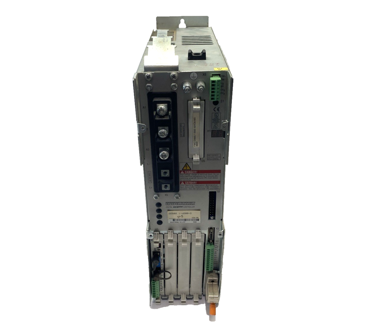 Indramat DDS02.1-W200-D Digital AC Servo Controller FWC-DSM2.1-SSE-02VO9-MS - Maverick Industrial Sales