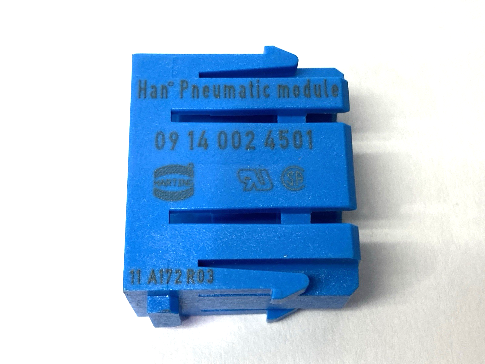 19300240448 | Harting Hood Connector Assembly w/ 3x 09140123001 & 2x 09140024501 - Used - Maverick Industrial Sales
