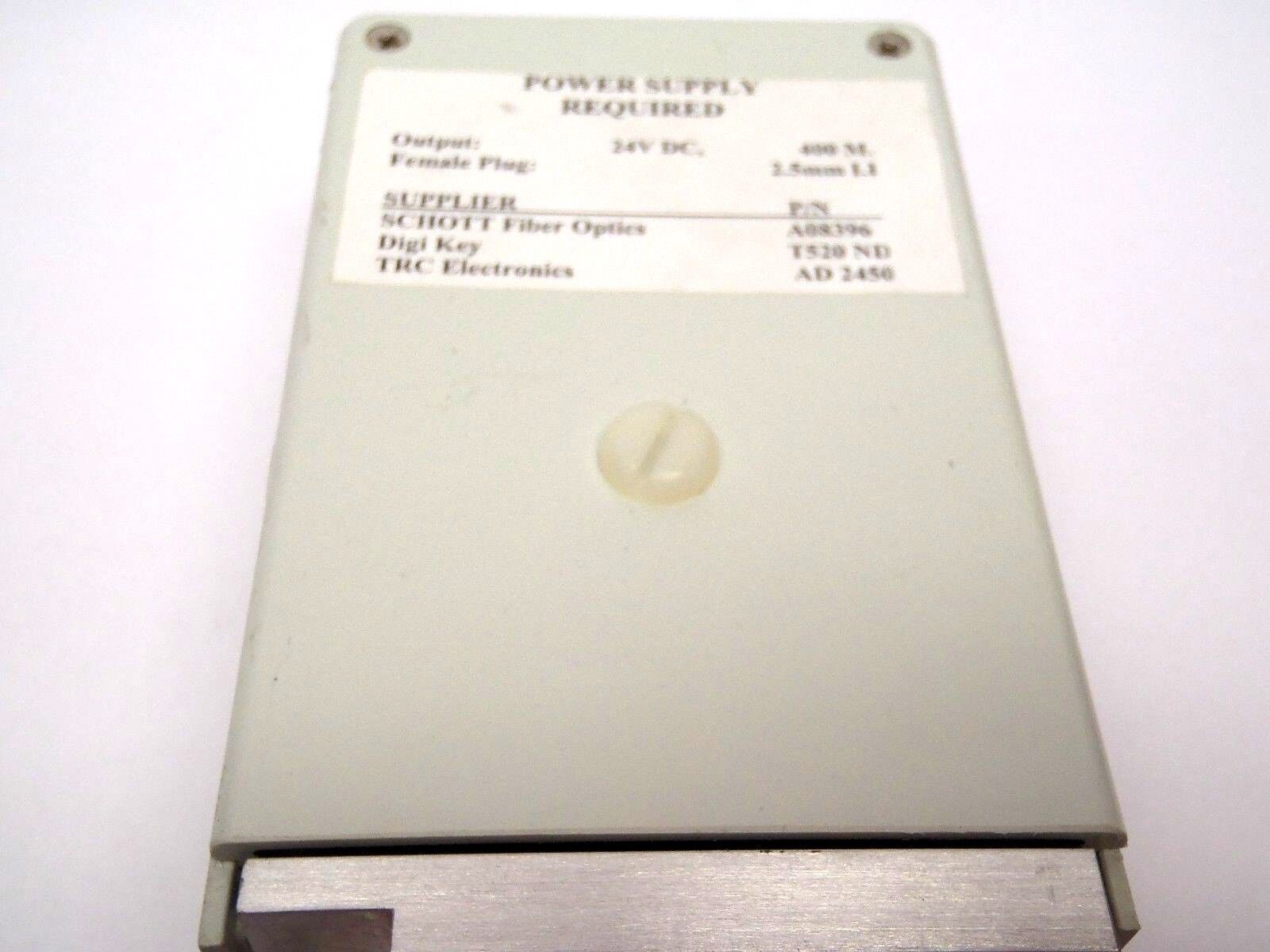 Schott A08390 Shutter Module 24VDC w/ Lamp Holder Hardware - Maverick Industrial Sales