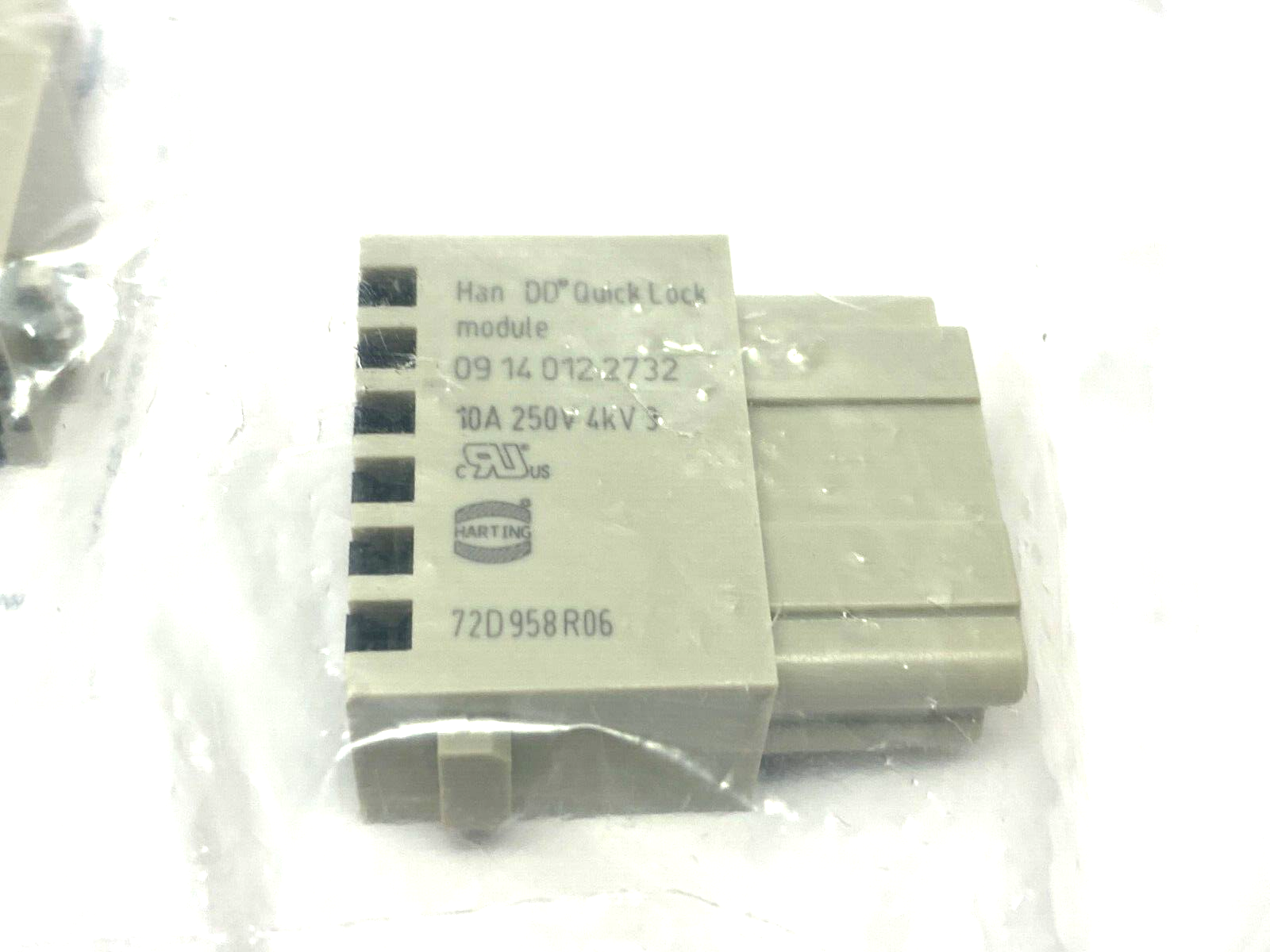 Harting 09140122732 Han DD Quick-Lock Module Female PKG OF 2 - Maverick Industrial Sales