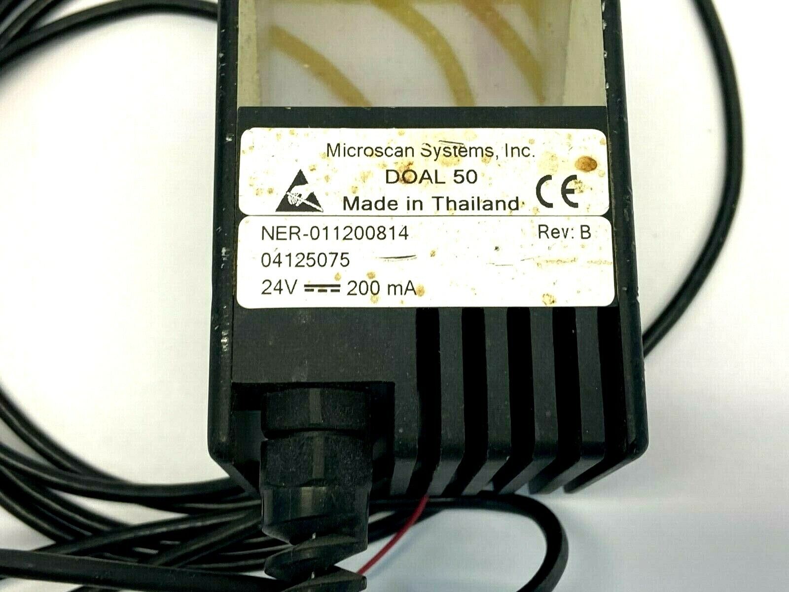 Microscan NER-011200814 Nerlite DOAL-50 Red Continuous Illuminator 200mA - Maverick Industrial Sales