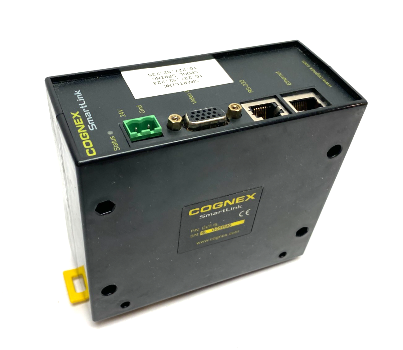 Cognex DVT-SL SmartLink Camera Connection Unit BROKEN DIN MOUNT - Maverick Industrial Sales