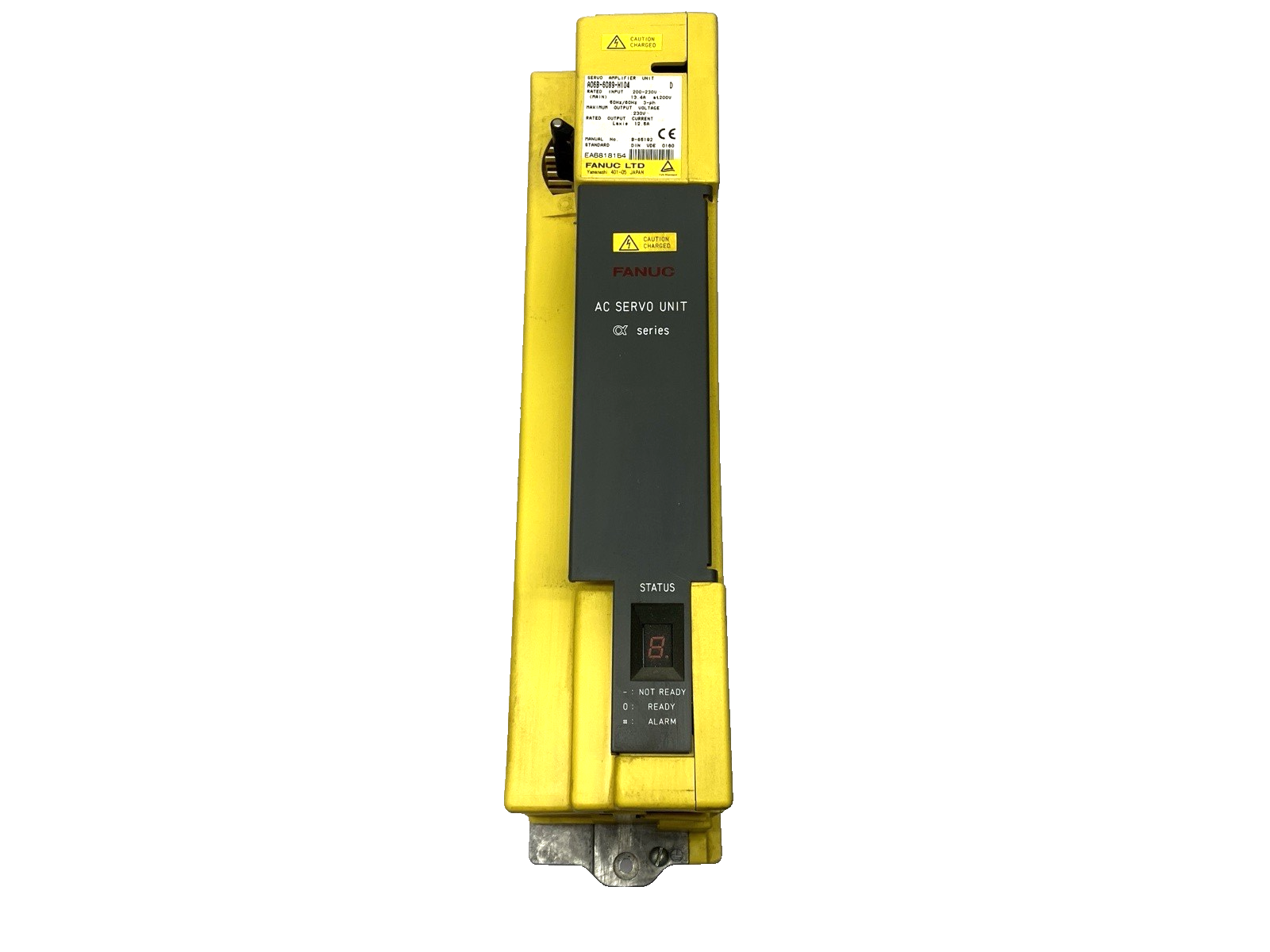 Fanuc A06B-6089-H104 D AC Servo Amplifier Unit 3PH 230VAC 12.5A - Maverick Industrial Sales
